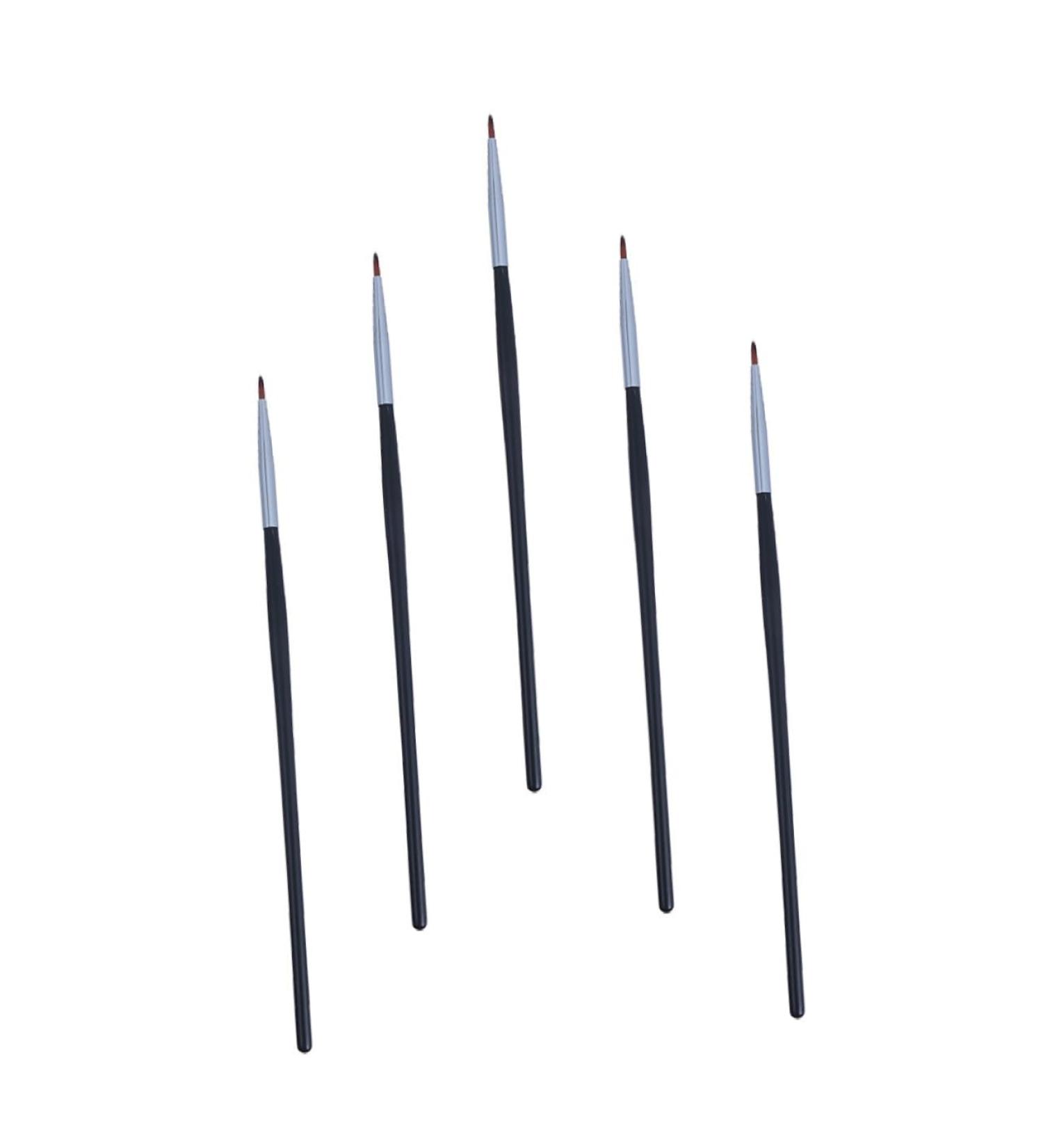 IWOWHERO 5pcs Fine Eyeliner Brush Eyeliner Fine Point Gel Eyeliner Brush Eyeliner Brushes Applicator Fiber - Buy Online on GoSupps.com