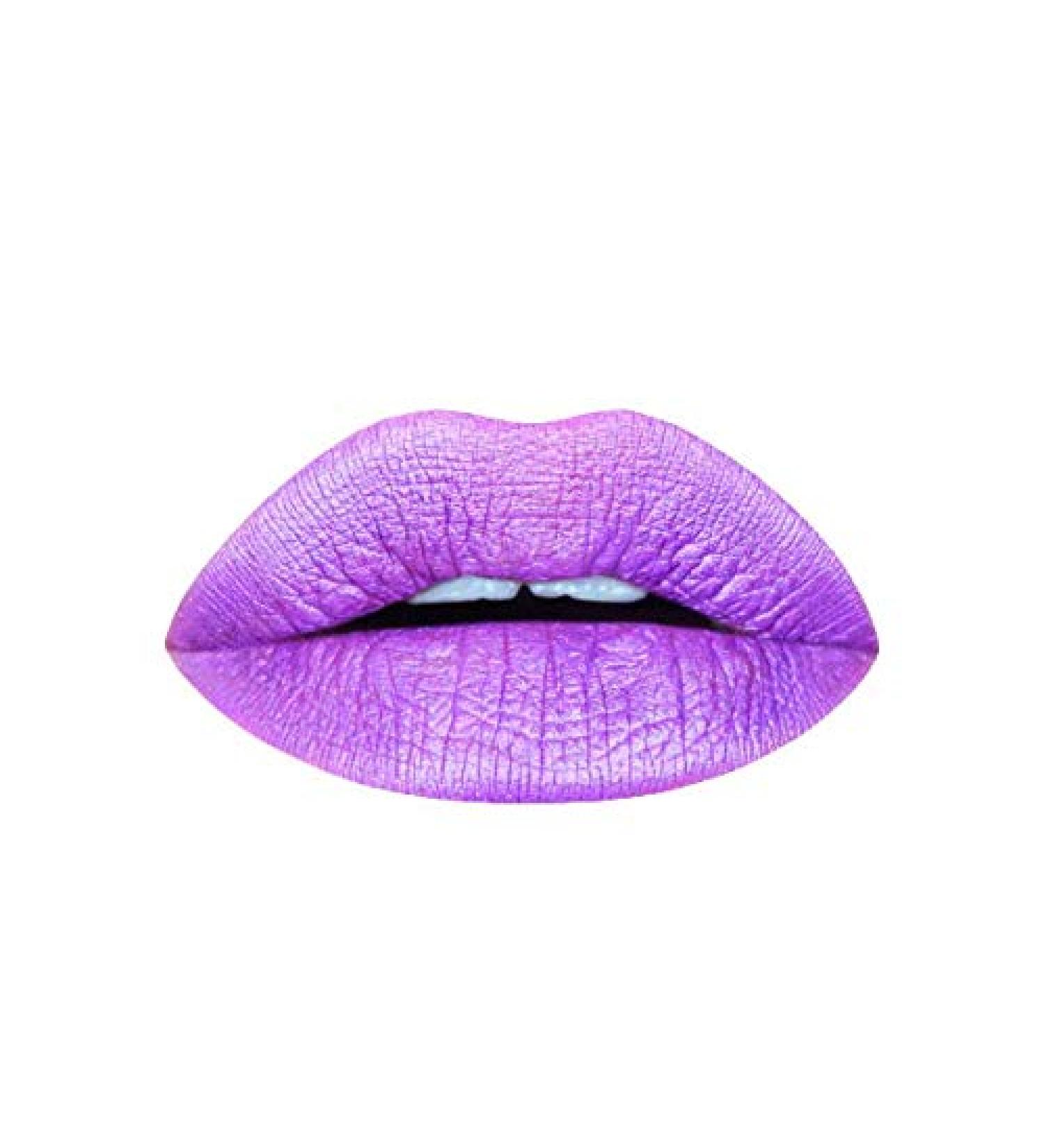 Aromi Purple Lilac Metallic Matte Liquid Lipstick - Shimmery Vegan Cruelty-Free Formula (Purple Unicorn) - Buy Online on GoSupps.com