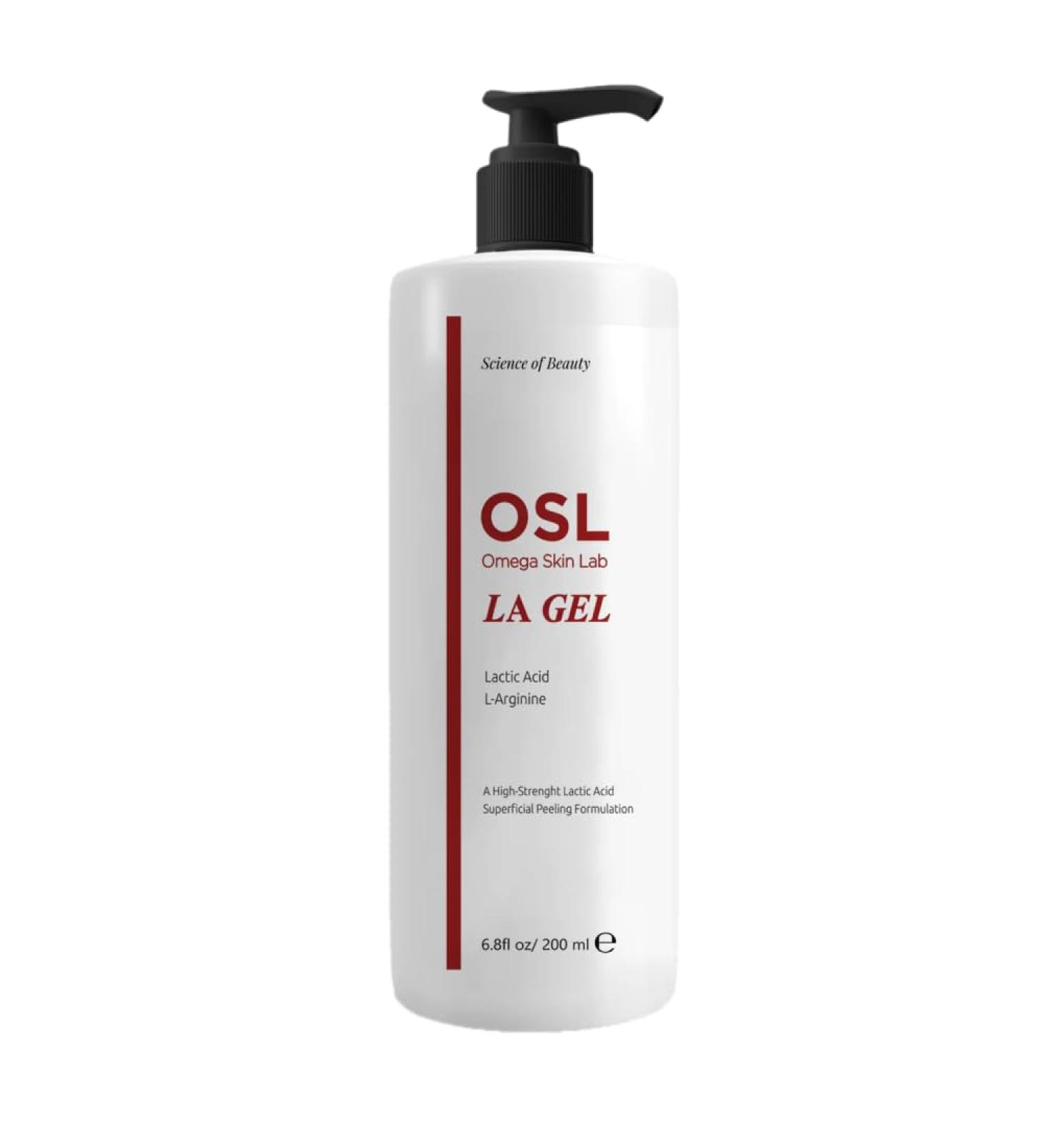 OSL Omega Skin Laboratories La Gel - Gentle Body Scrub & Face Scrub Body Exfoliator for Cell Regeneration & Keratosis Pilaris - Buy Online on GoSupps.com
