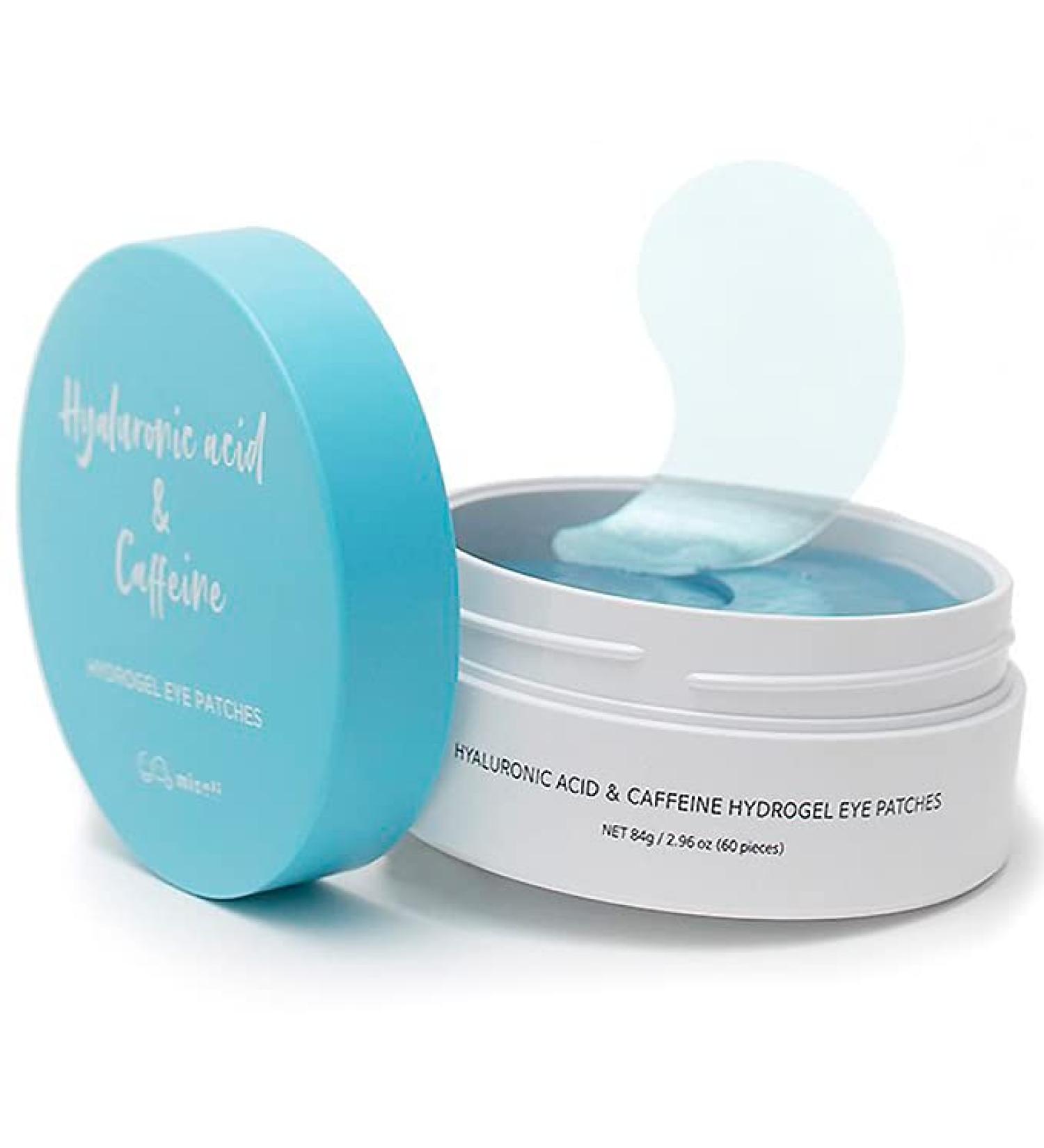 Misoli Hyaluronic Acid & Caffeine Hydrogel Eye Patches - Under Eye Treatment for Puffy Eyes, Dark Circles & Puffiness - Buy Online on GoSupps.com