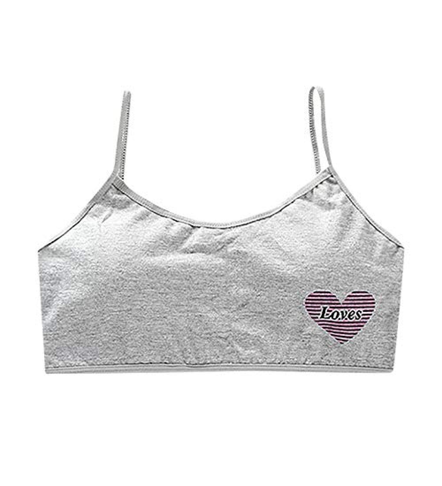 Black Cotton Camisole Bra Top for Girls, Teens, and Women - Student Training Underwear - Buy Online on GoSupps.com