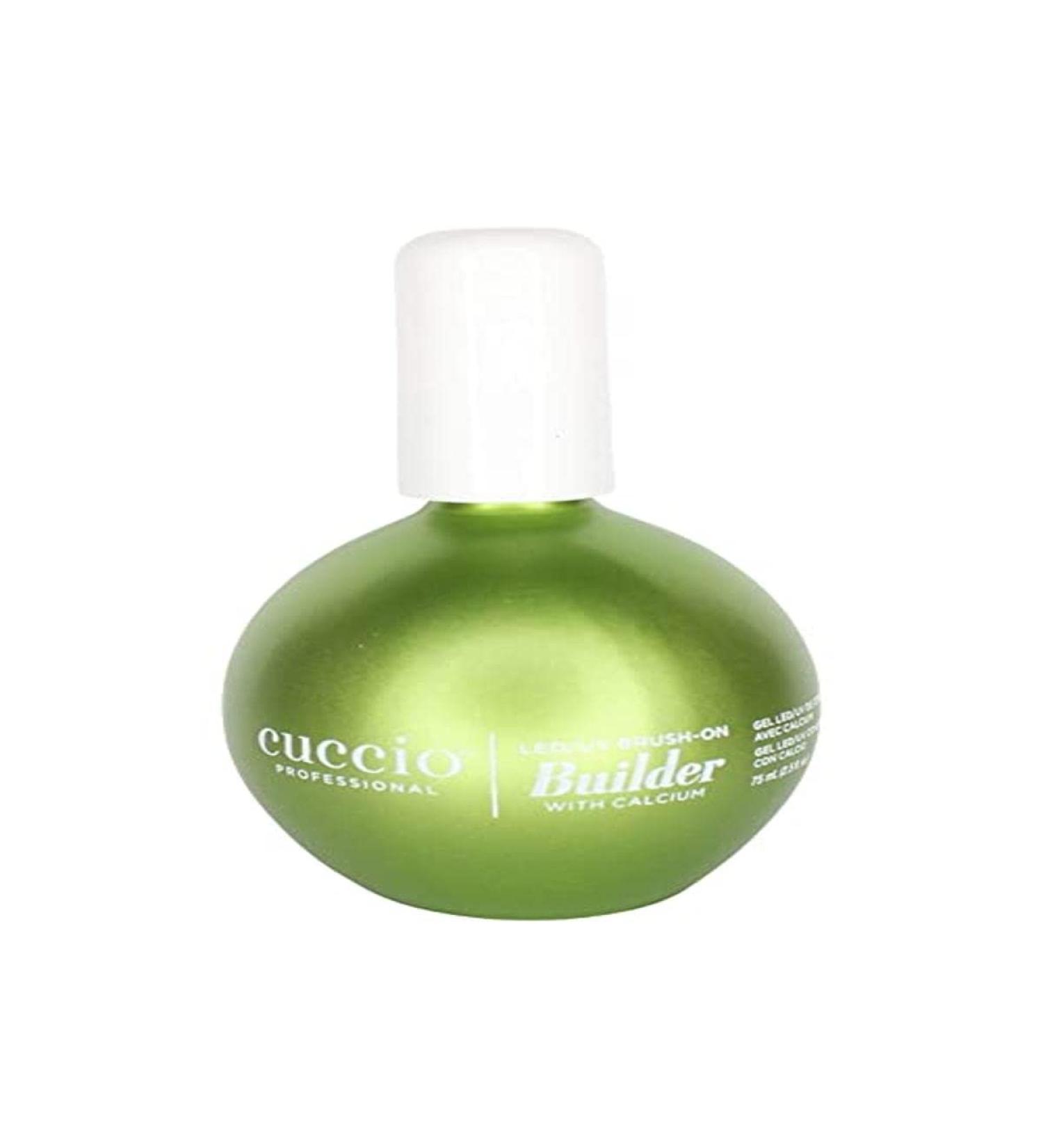LED-UV Brush-On Builder Gel with Calcium by Cuccio Pro for Women - 2.5 oz Nail Polish (Pack of 1)