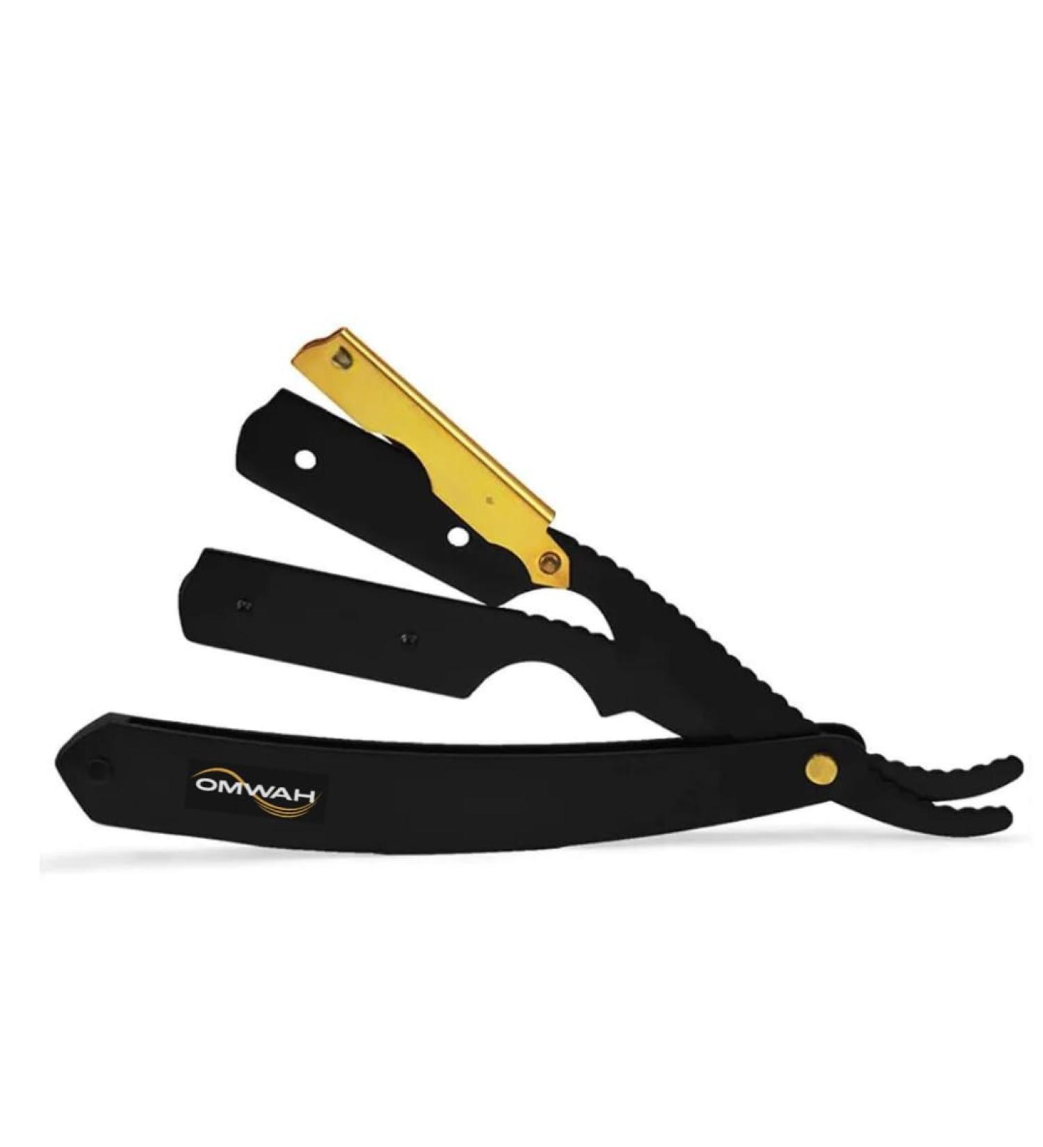 Buy OMWAH Professional Barber Straight Edge Razor (Swing Lock) | Premium Quality for Precision Shaving - International Shipping Available - Buy Online on GoSupps.com