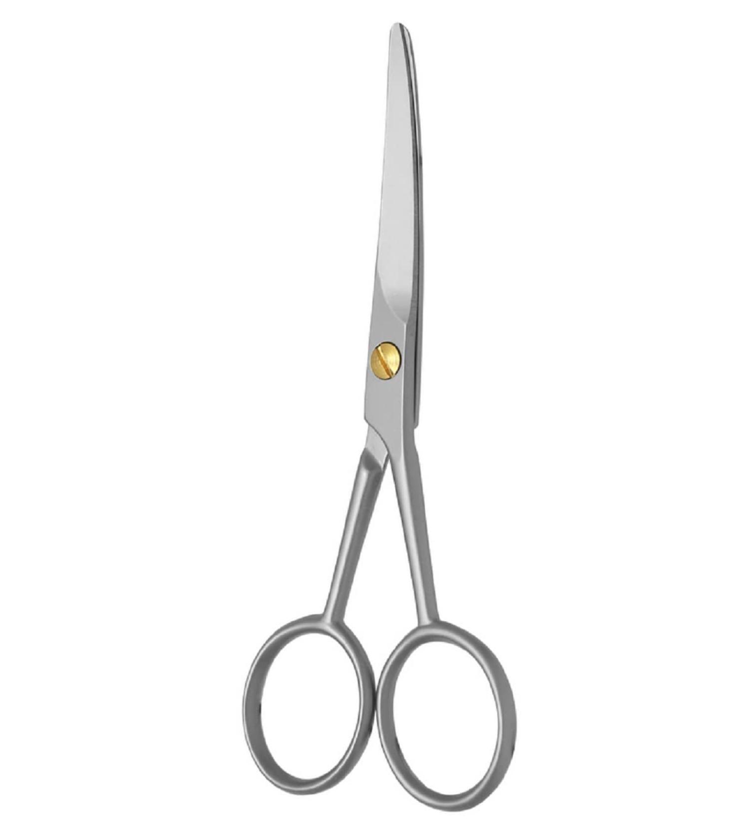 SGI 9005 Nail Scissors Baby Scissors Thread Scissors Nose Scissors Made of Stainless Steel (Baby Scissors Curved 9 cm