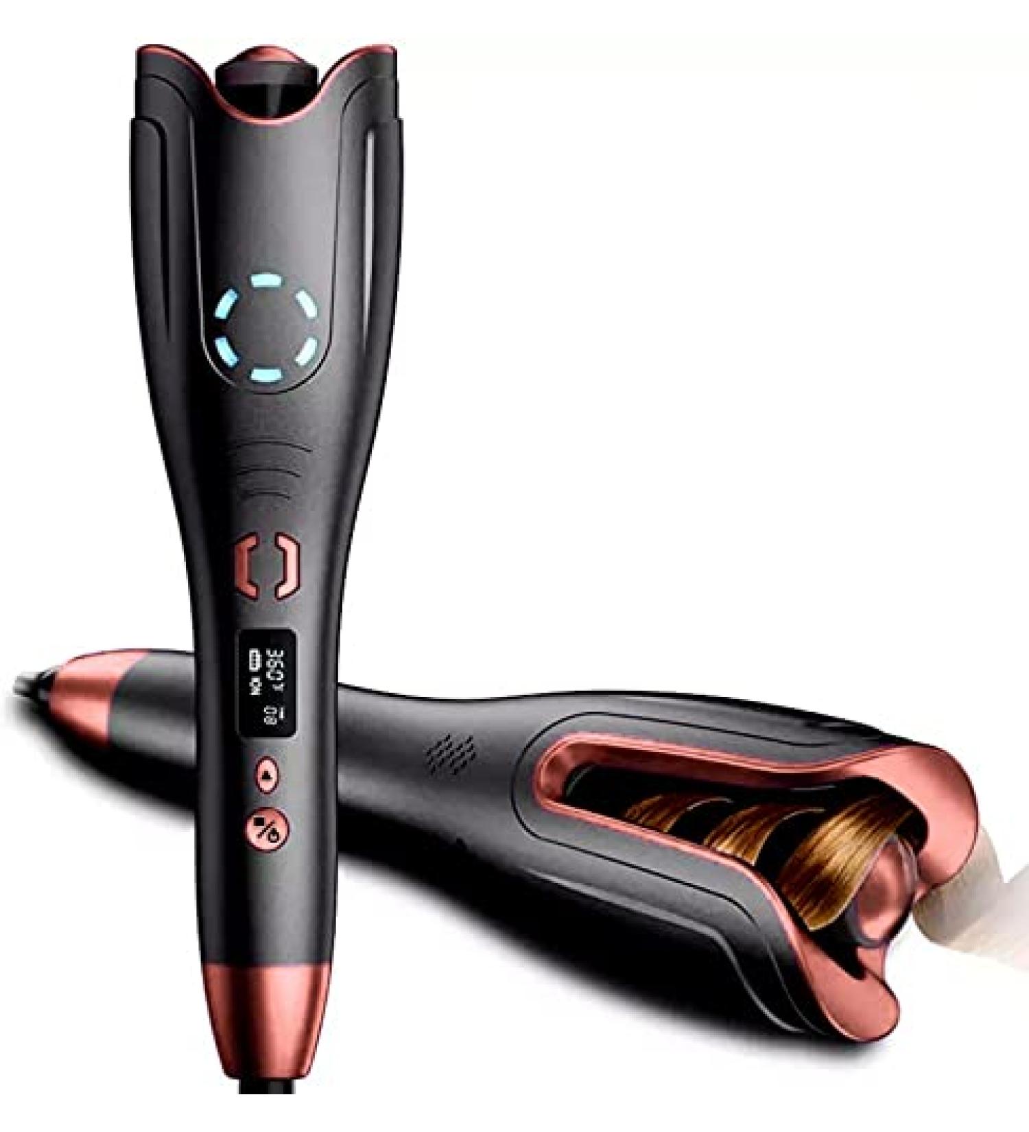 Auto Hair Curler - Automatic Curling Iron with LCD Timer & Fast Heating for All Hair Types | International Shipping Available - Buy Online on GoSupps.com