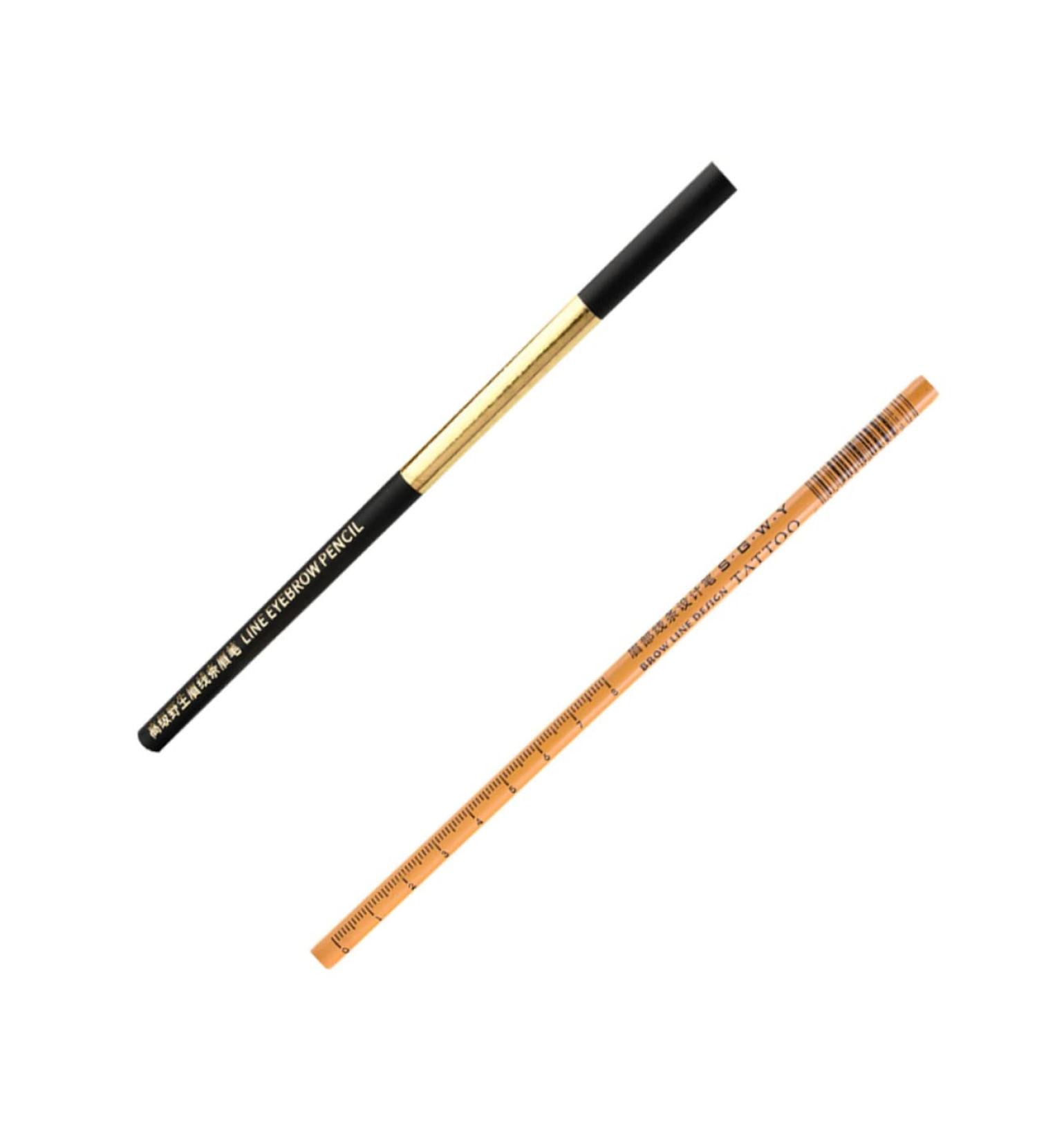 TOVINANNA 4 Pcs Eyebrow Pencil Mechanic Tools Eyebrow Filler Waterproof Brow Wooden Cosmetic Miss Hard Core - Buy Online on GoSupps.com