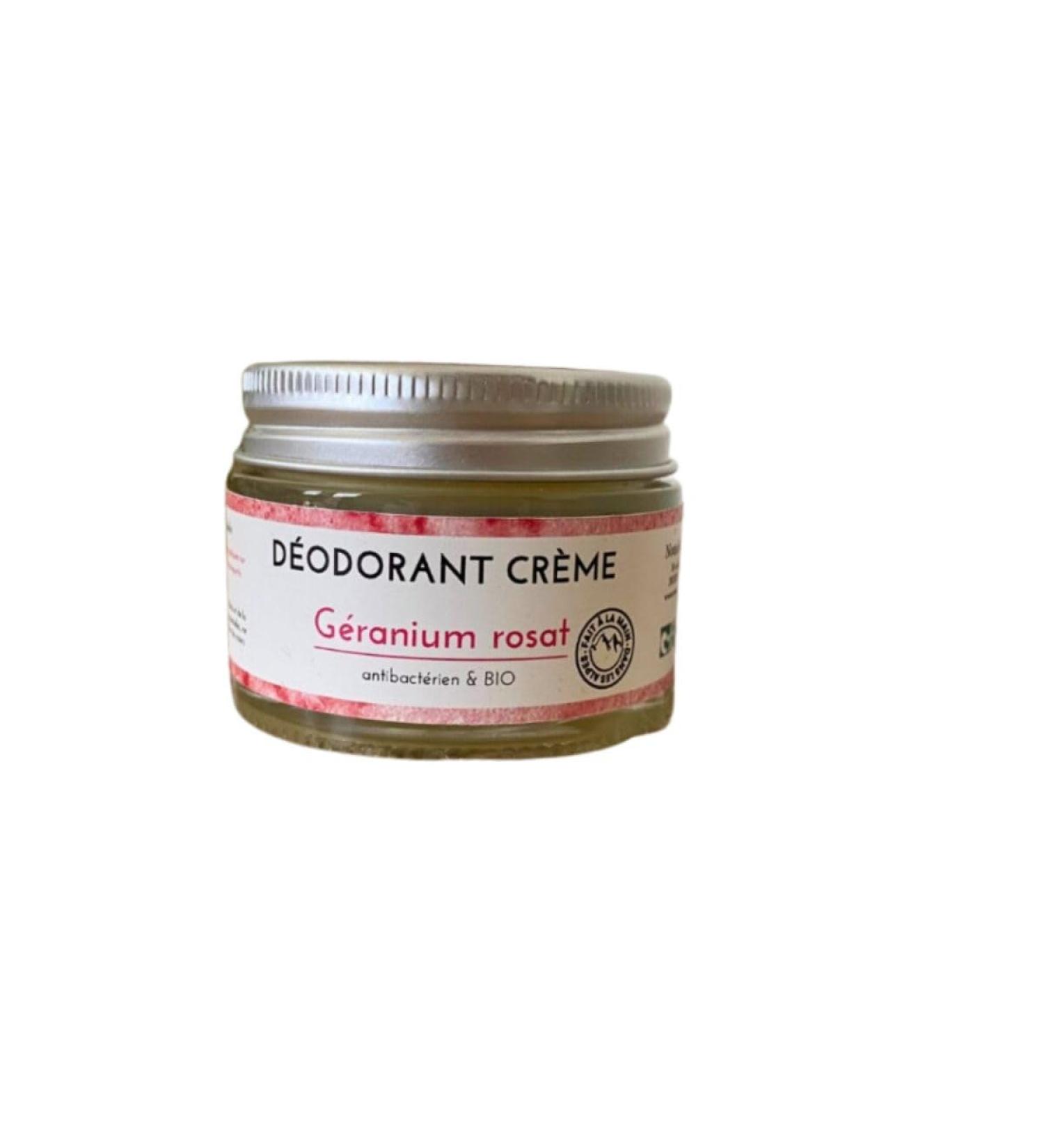 ORGANIC GERANIUM ROSAT cream deodorant - Buy Online on GoSupps.com