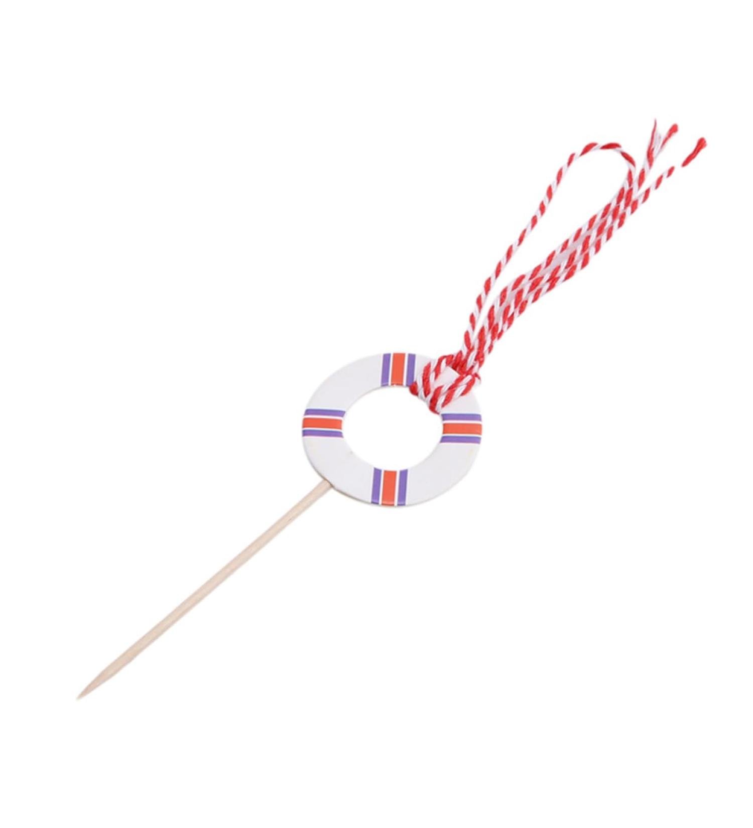 SWOOMEY 24pcs Nautical Cupcake Toppers Top Hat Nautical Theme Party Picks Nautical Cupcake Picks Nautical Cake Topper Birthday Nautical Topper With Line Ocean - Buy Online on GoSupps.com