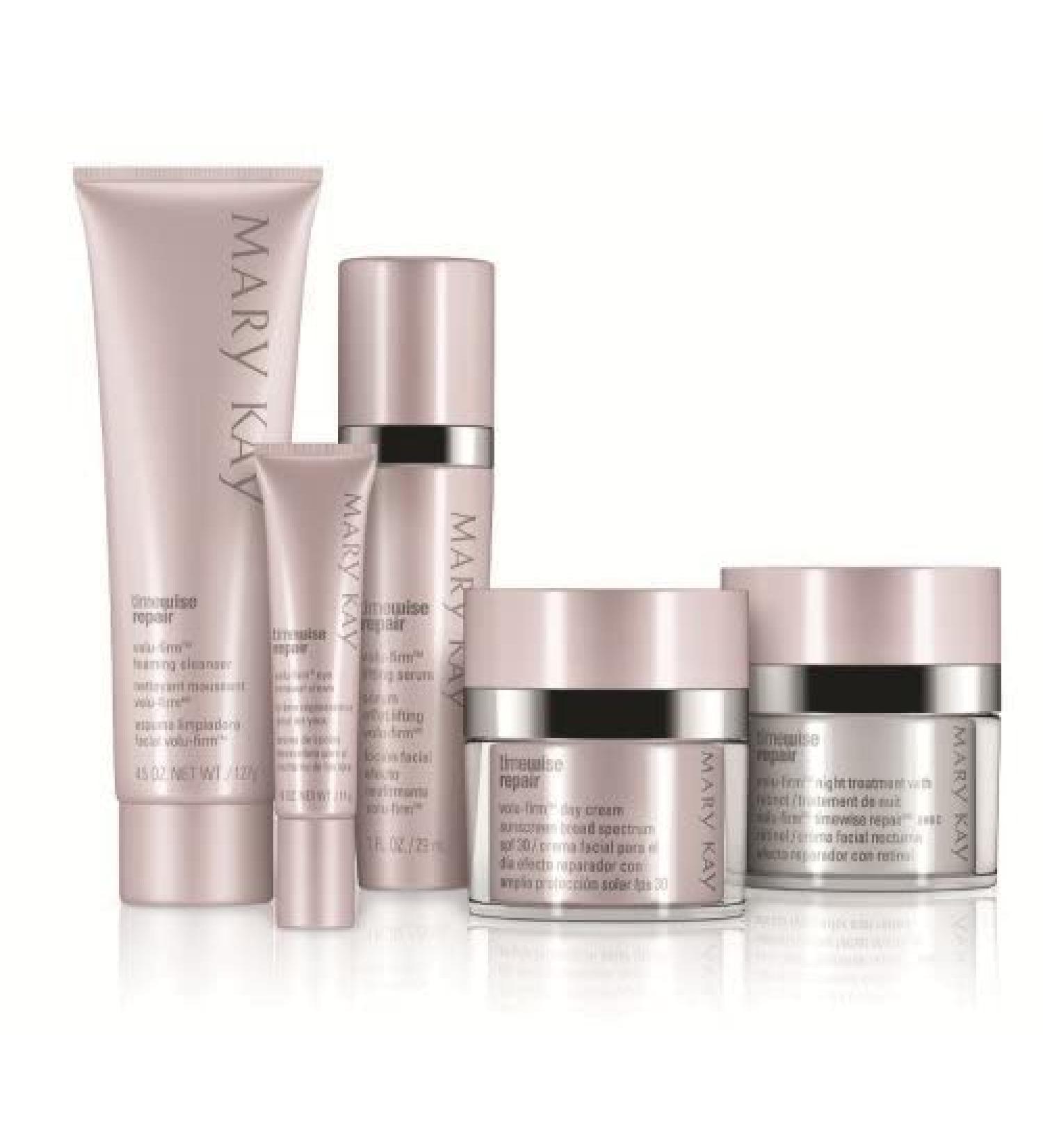 Mary Kay TimeWise Repair Volu-Firm 5-Piece Set | Advanced Skin Care | Full Size | Large - Buy Online on GoSupps.com
