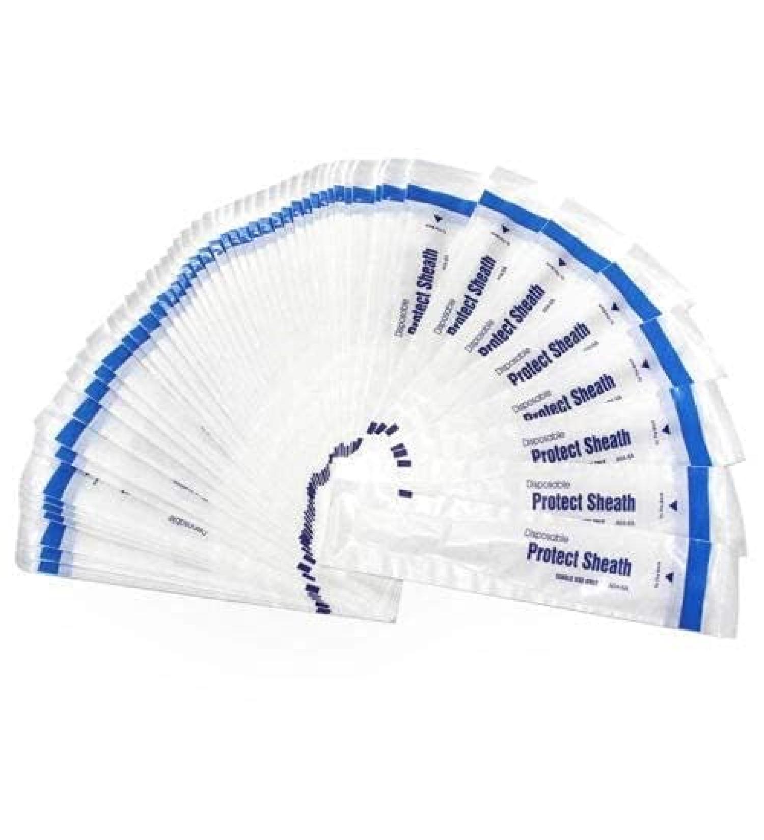 50 Pieces Intraoral Camera Protective Sheaths - Dental Endoscope Camera Sleeve Camera Covers Individual Pack - Buy Online on GoSupps.com