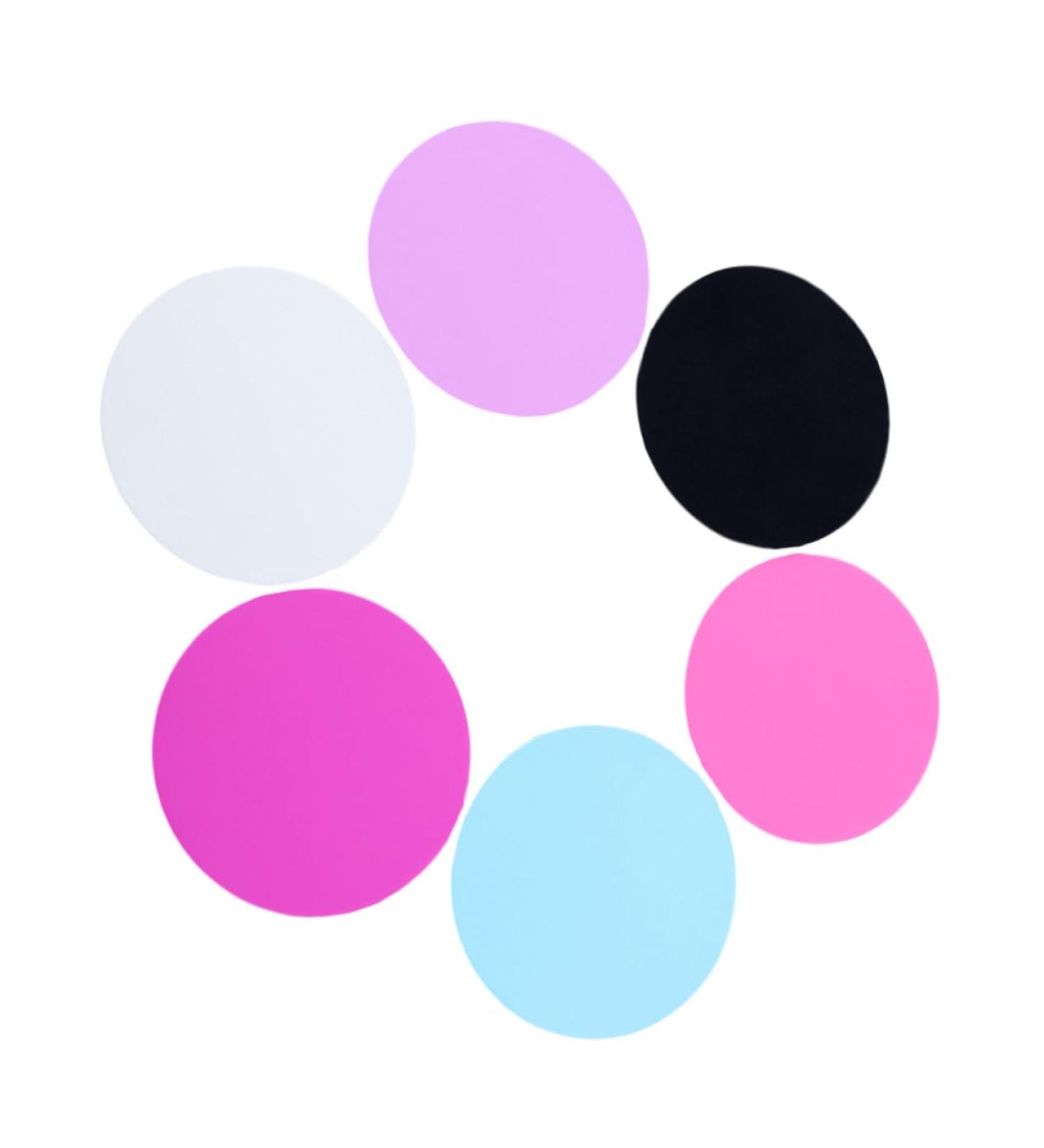 Anneome 6 pi ces Palette de Nail Art Silicone Plaques de M lange pour Vernis Ongles Pigments et Maquillage Outil de Manucure Professionnel et Usage Domestique - Buy Online on GoSupps.com