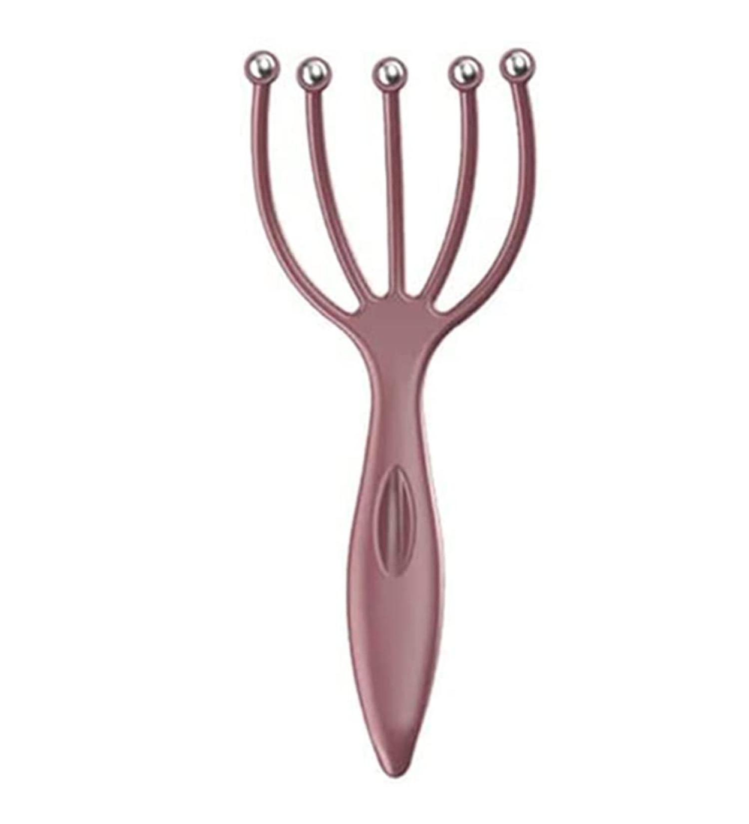 5-Claw Scalp Massager for Stress Relief and Relaxation - Manual Head Massage Tool for Tiredness and Refreshing Experience - Wet and Dry Use - Unisex - Buy Online on GoSupps.com
