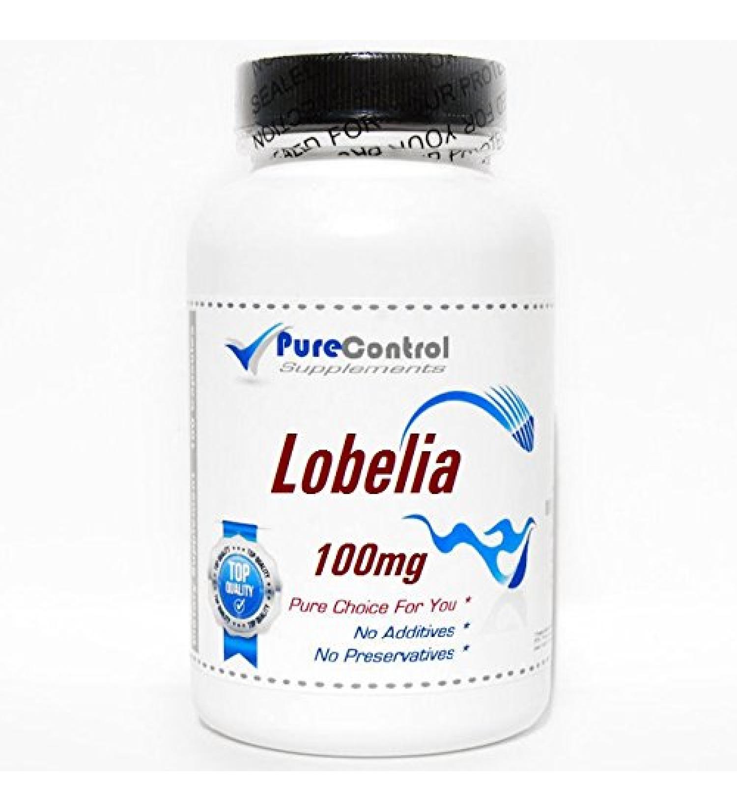 Lobelia 100mg // 100 Capsules // Pure // by PureControl Supplements