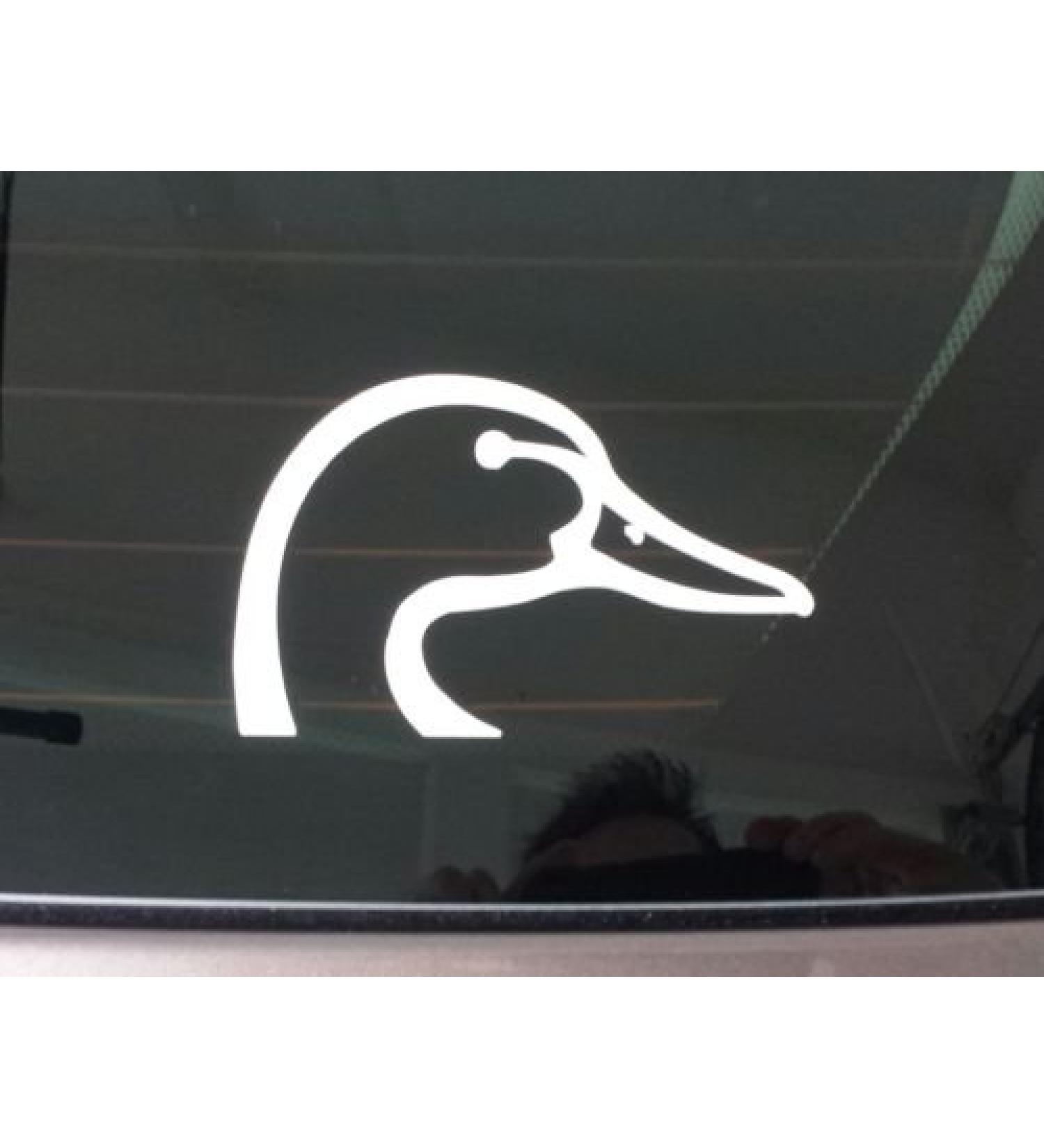 Duck Head Browning Hunter Commander - Car/SUV/Truck Vinyl Die-Cut Decal/Sticker, Die cut vinyl decal for windows, cars, trucks, tool boxes, laptops, MacBook - virtually any hard, smooth surface