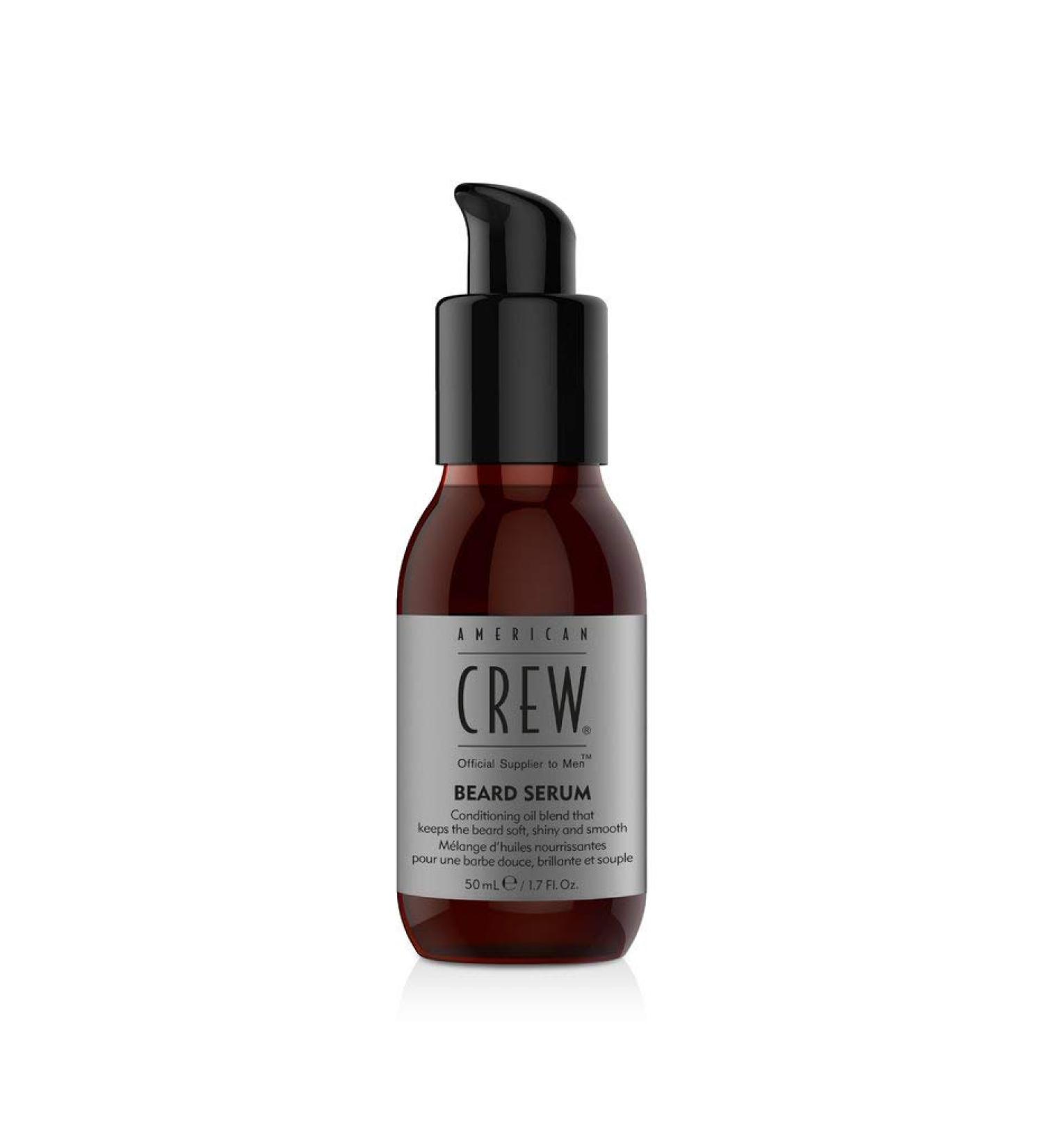 American Crew Beard Conditioner Serum - 1.7 Fl Oz | Soft, Shiny, Smooth Beard Conditioning Oil - Buy Online on GoSupps.com