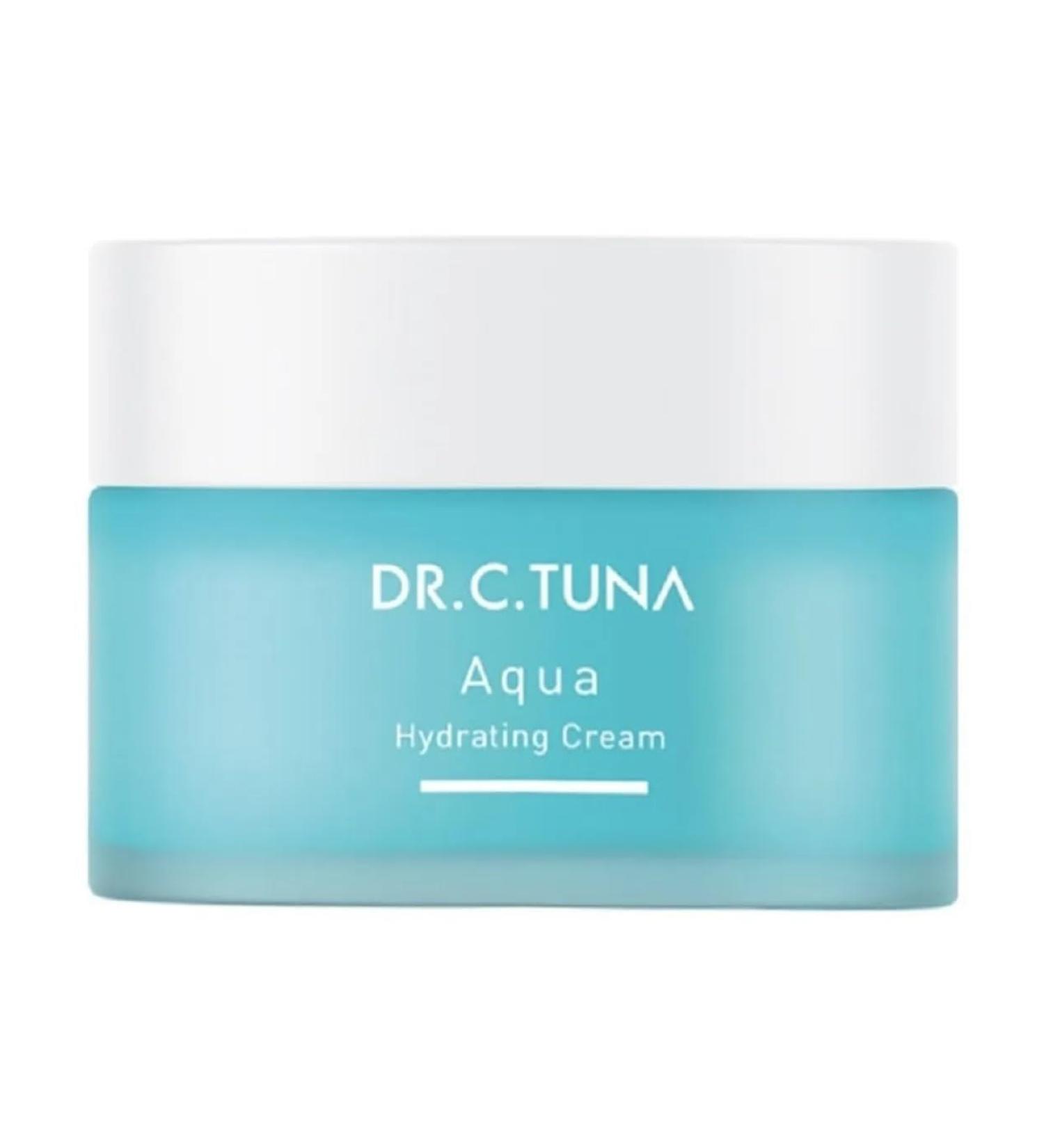 FARMASi Dr. C. Tuna Aqua Hydrating Cream Basic Care Intensive Facial Moisturizer for All Skin Types Dryness Induced Line Maintenance Fast Absorption 1.7 fl. oz / 50 ml