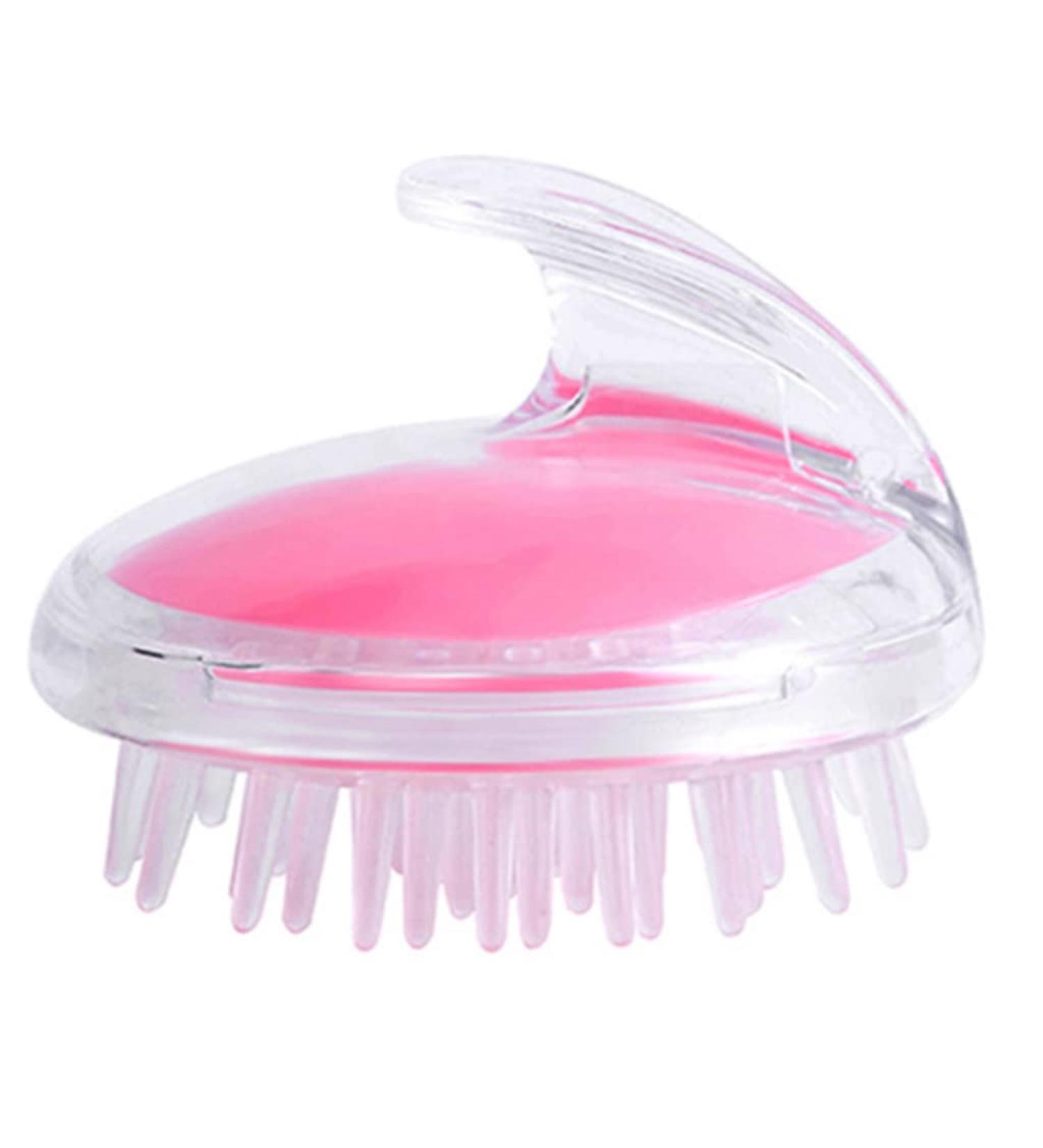 Scalp Massager & Shampoo Brush - Ergonomic Silicone Hair Care Scrubber by Hawatour - Buy Online on GoSupps.com