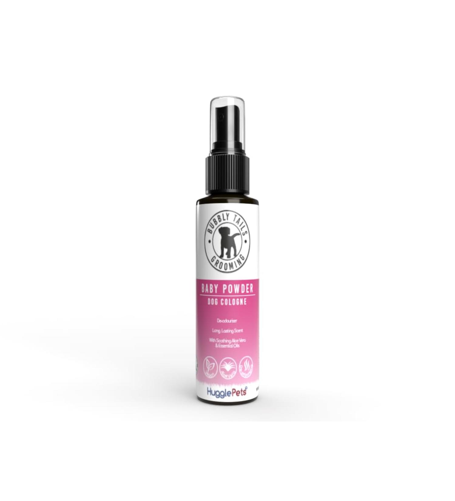 HugglePets Bubbly Tails Baby Powder Cologne for Dogs 250ml | Fragrant Grooming Clean Fresh-Smelling Pups | No Paraben Preservatives and Vegan Friendly 250 ml (Pack of 1) - Buy Online on GoSupps.com