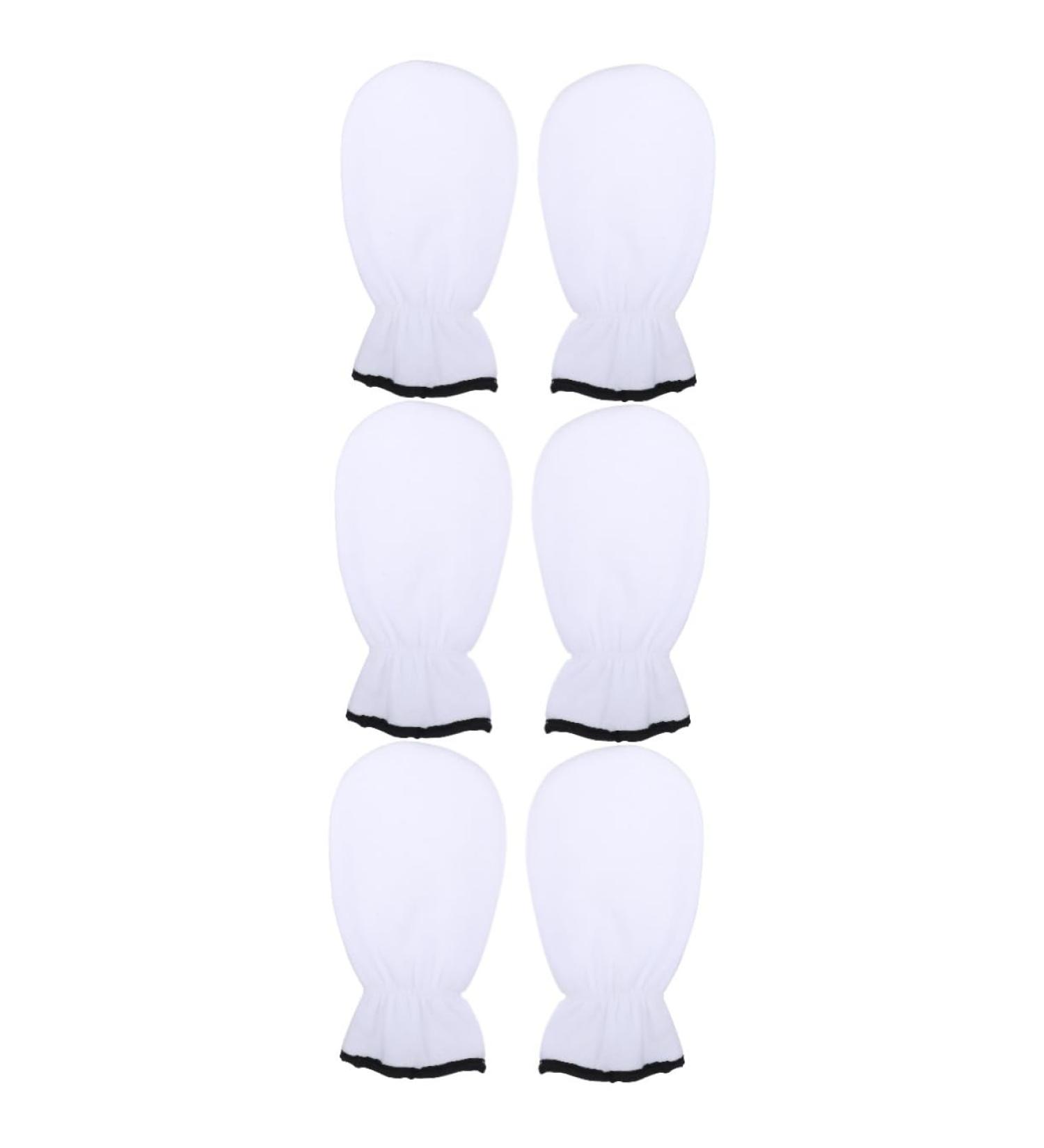 Ipetboom 3 Pairs Exfoliating Hand Mask White Spa Flannel Moisturizing Miss - Buy Online on GoSupps.com