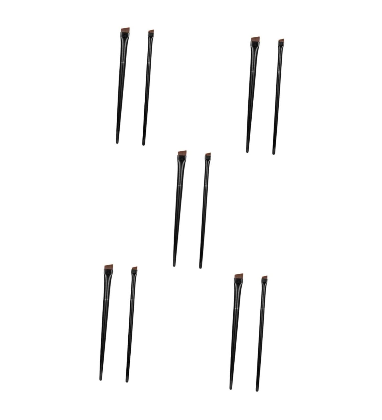 minkissy 15 Sets Eyeliner Brush Makeup Brush Newborn Wool Blanket Eyebrow Brush Spoolie Flat Eyebrow Brush Multi-function Eyebrow Brush Eye Liner Wands Toiletries Miss Wood Bevel - Buy Online on GoSupps.com