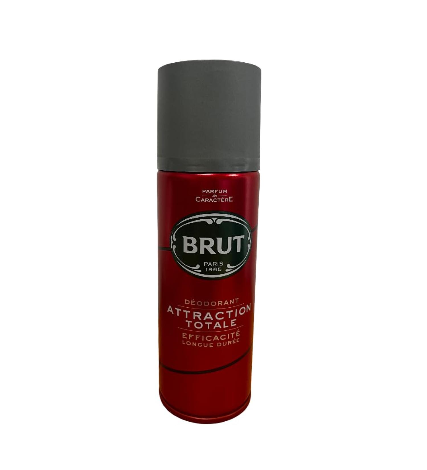Brut Attraction Shot Deodorant 200ml - Long-Lasting Freshness | International Shipping Available - Buy Online on GoSupps.com