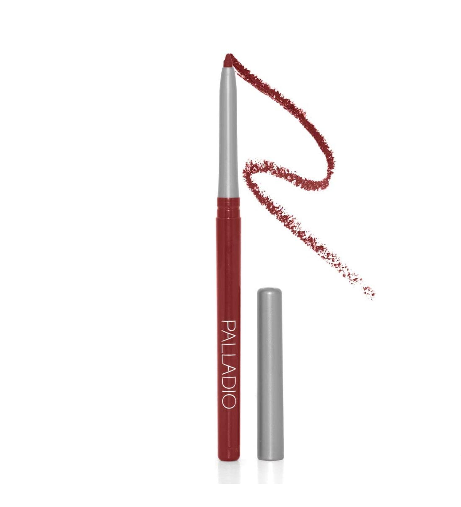Palladio Retractable Waterproof Lip Liner - Raisin | High Pigment, Creamy, Smudge Proof, Long Lasting | No Sharpener Needed | 1 Count - Buy Online on GoSupps.com