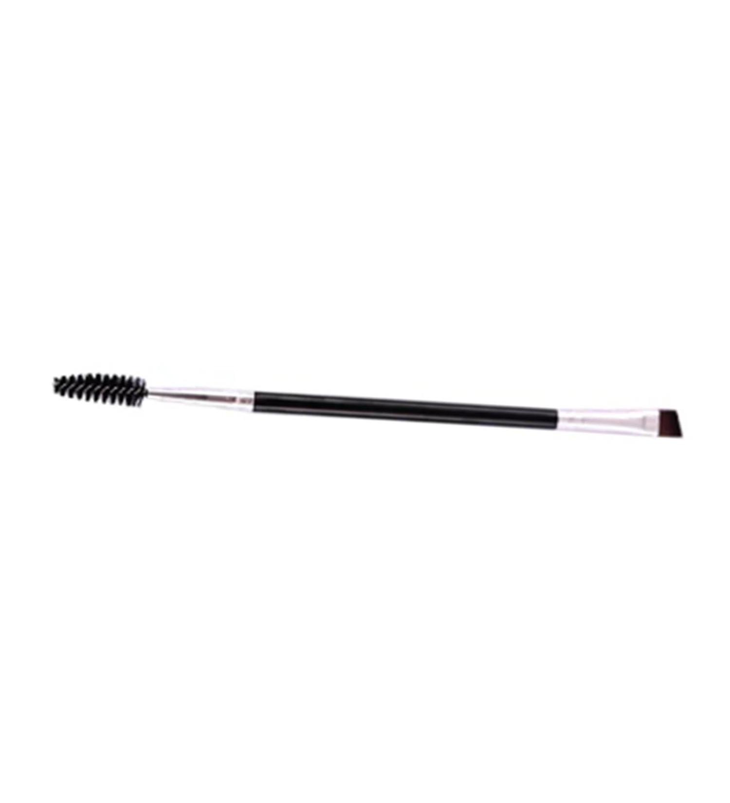 Double Ended Eyebrow Brush Angled Brow Brush with Spoolies Portable Makeup Tool 5.9in - Buy Online on GoSupps.com