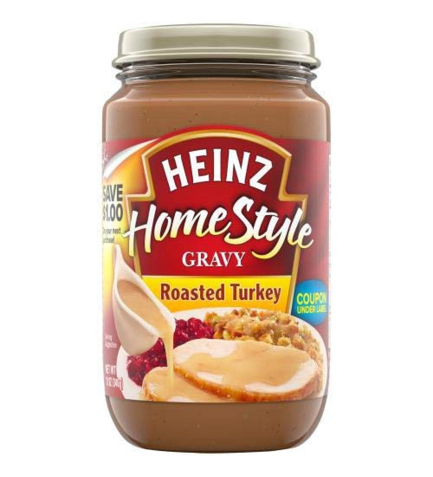 Heinz Home Style Roasted Turkey Gravy - 12oz (Pack of 6) Turkey 12 Ounce (Pack of 6)