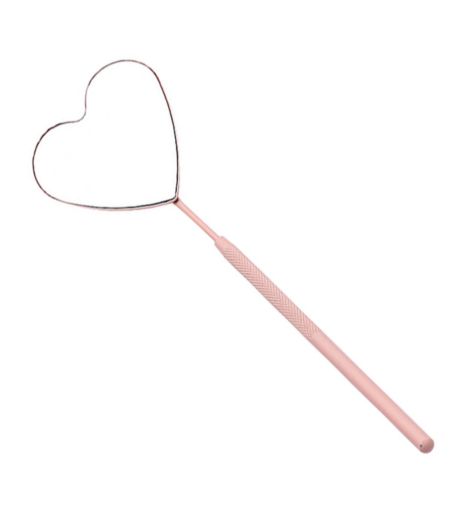 FRCOLOR Eyelash Extension Mirror Without Handle Heart Shape Essential Tool For Makeup Artists - Buy Online on GoSupps.com