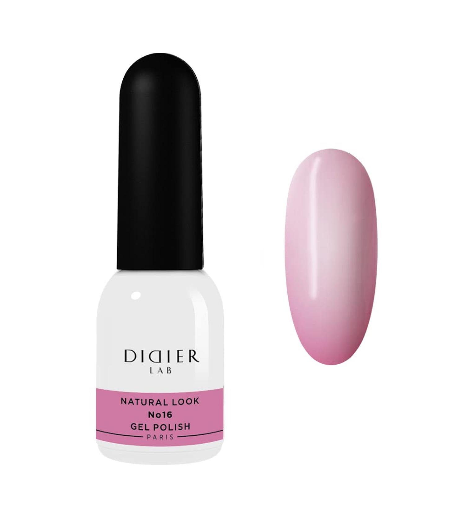 Didier Lab - Premium Gel Nail Polish Natural Look No16- Gel Nail Varnish - Nail Art - Long-Lasting Nail Polish - Easy to Apply - Gel Nails - Jelly Nail Polish - UV/LED - Chip Resistant - Buy Online on GoSupps.com