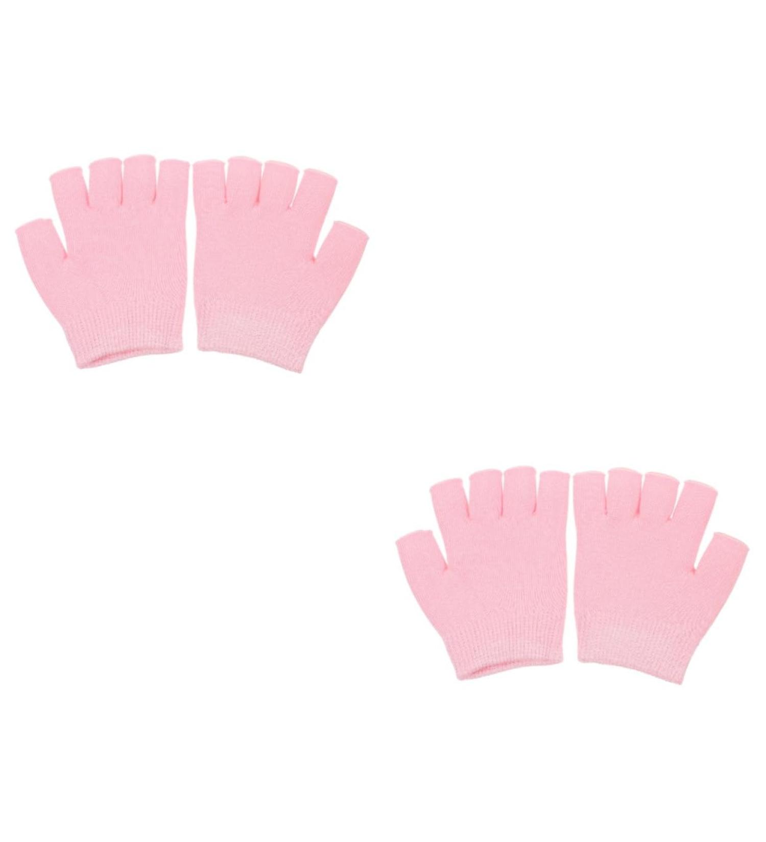  FRCOLOR FRCOLOR 2 Pairs Moisturizing Gel Handkerchiefs Cup Holder Spa Bedtime Grooming Gel Hold Pink Knit Miss Essential Oil - Buy Online on GoSupps.com