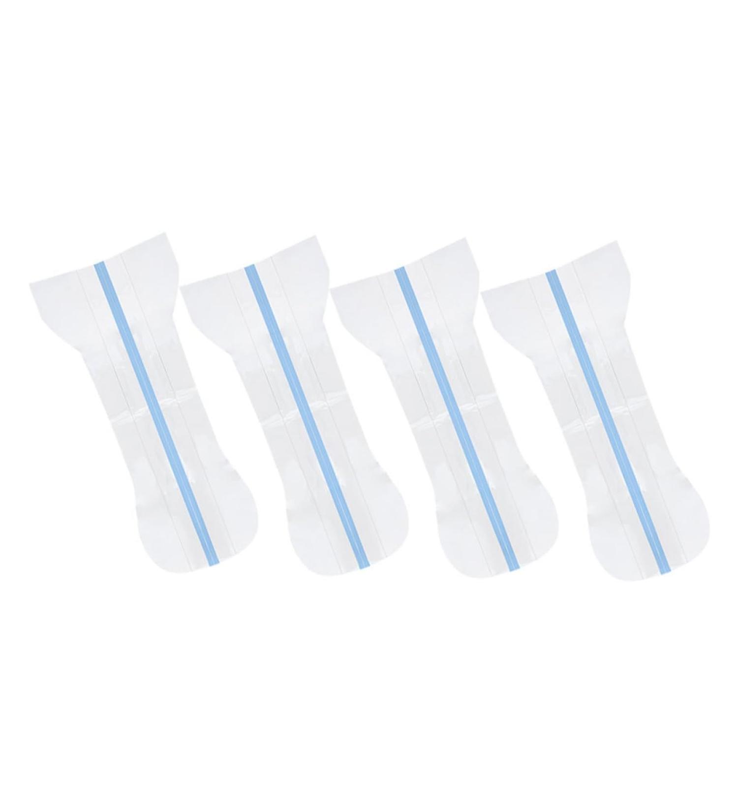 IWOWHERO 4pcs Swimming Stickers Water Proof Stickers Shower Cover Patches Waterproof Pads for Women Pu White - Buy Online on GoSupps.com