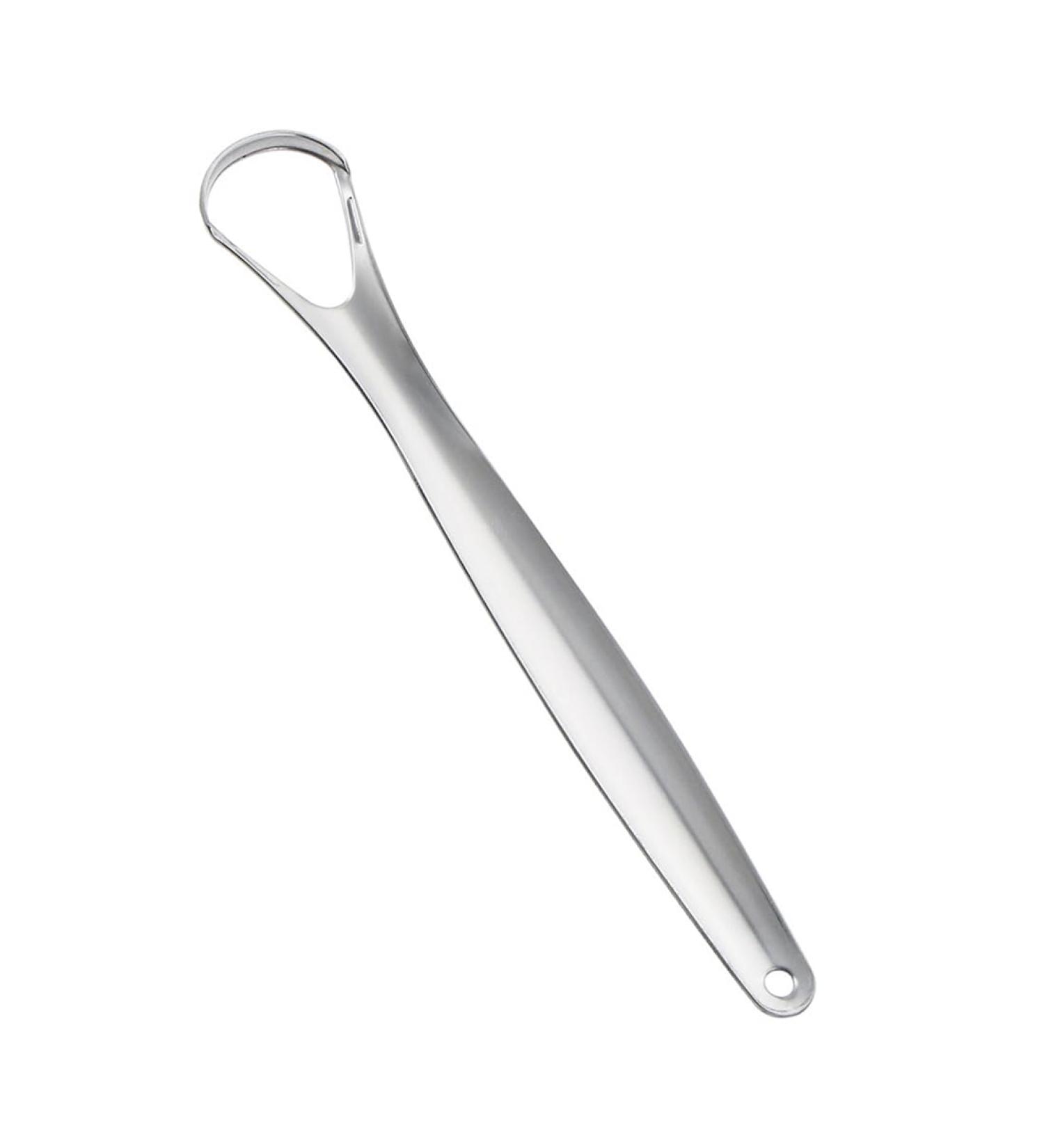 Stainless Steel Tongue Scraper Tongue Scraper Metal Tongue Scraper for Adults Fresher Breath Tongue Cleaner Hygiene - Buy Online on GoSupps.com