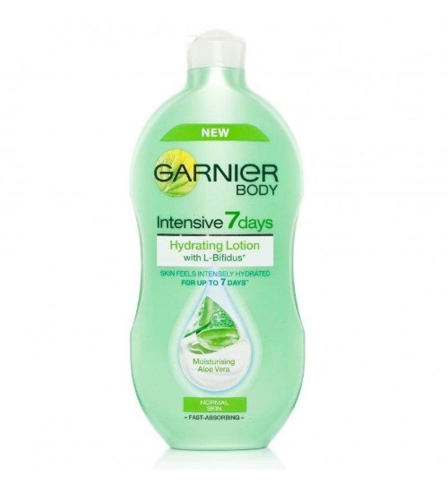 Garnier Daily Body Lotion - Moisturising Aloe Vera Normal Skin 250ml-Pack Of 2