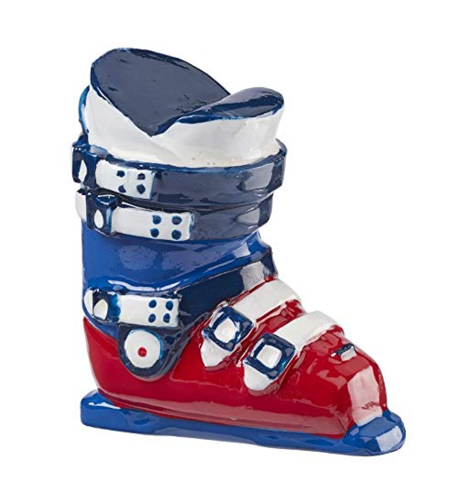 Ski boot red-blue approx. 4 cm