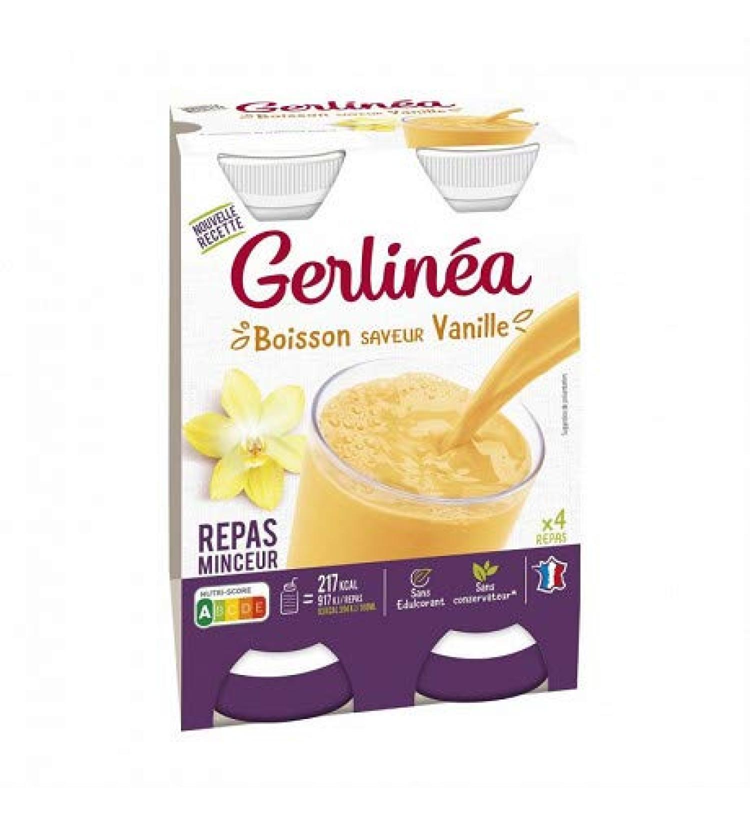 GERLINÉA - Vanilla Btl Drink Meal 236Ml - Pack of 3 - free delivery