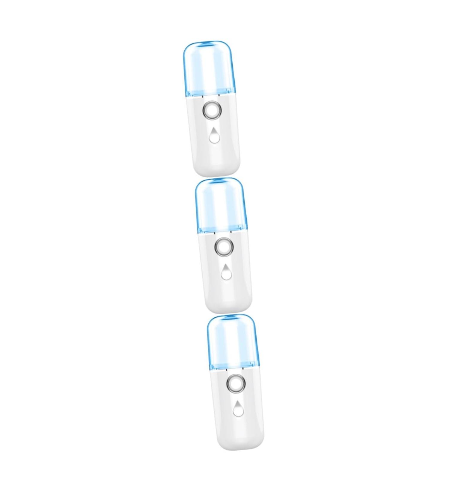 Beavorty 3pcs Nano Water Replenishing Instrument Mini Humidifier Steamer Portable Usb Charged Humidifier Face - Buy Online on GoSupps.com