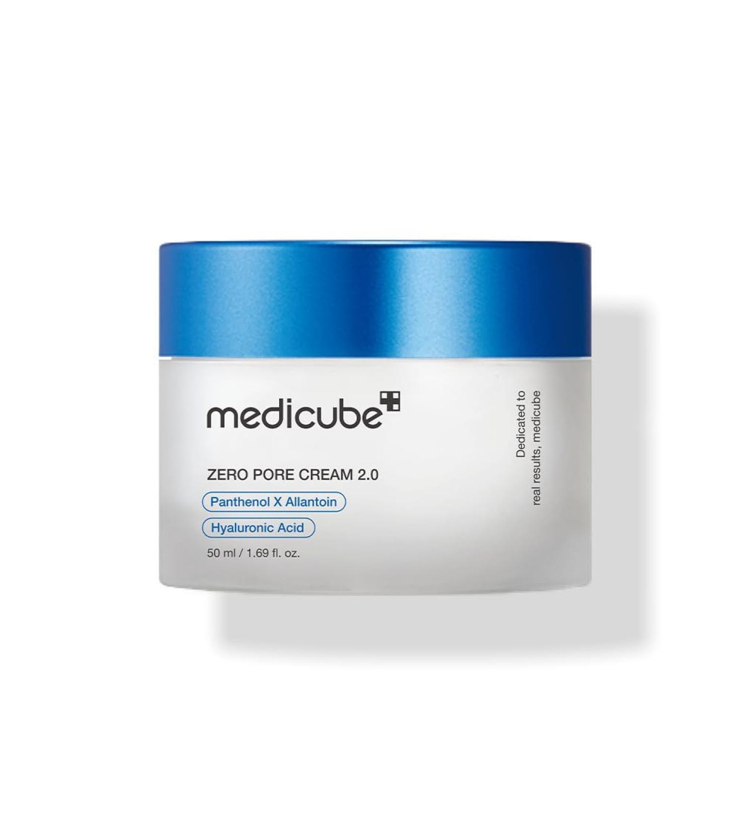 APR Co Ltd Medicube Zero Pore Cream 20 cream with hyaluronic acid panthenol and allantoin to reduce the visibility of pores 50 ml - Buy Online on GoSupps.com