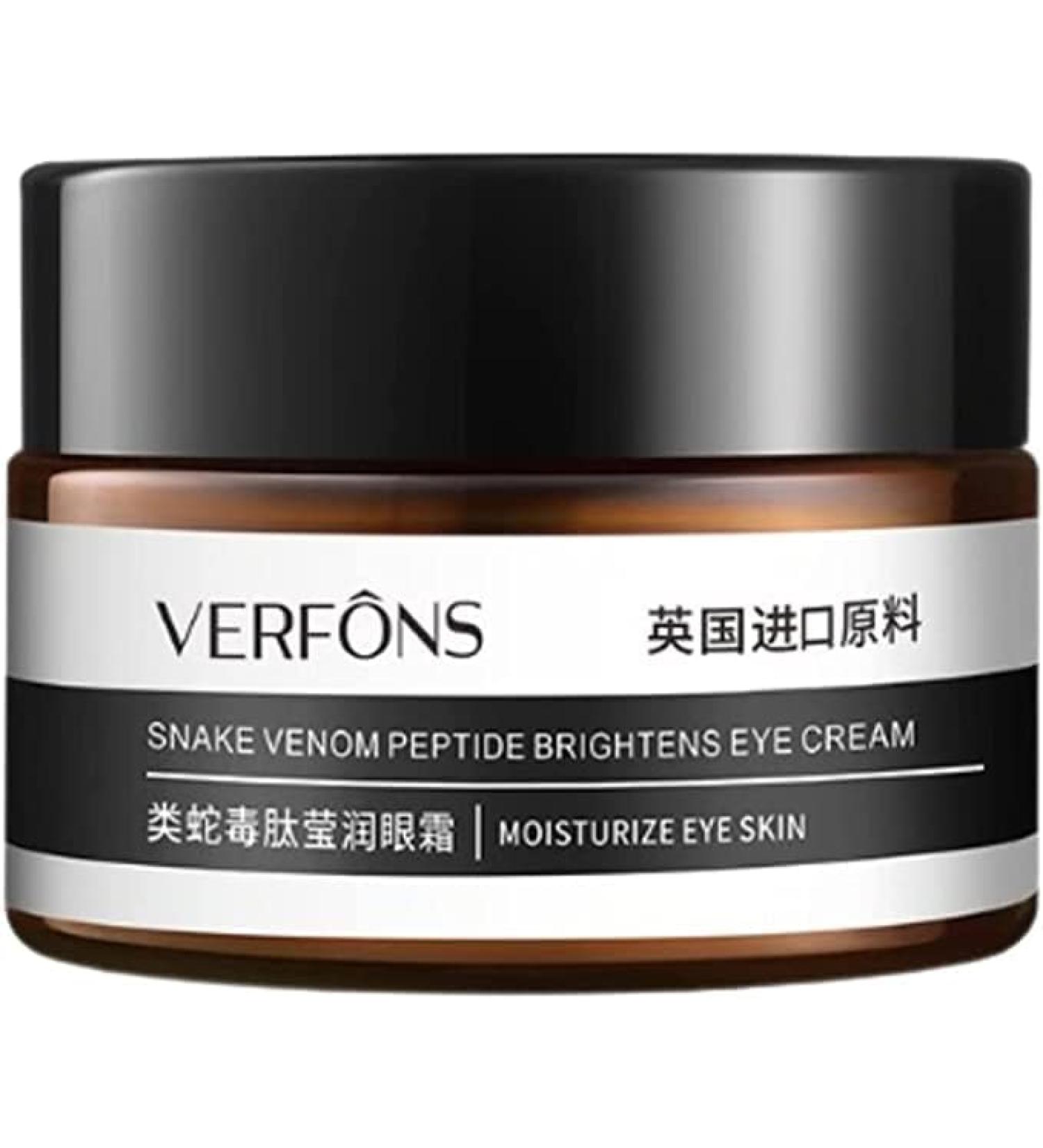 YCNASSS Verfons Firming Eye Cream - Snake Venom Anti Aging Eye Bag Cream | Fades Wrinkles & Fine Lines - Buy Online on GoSupps.com
