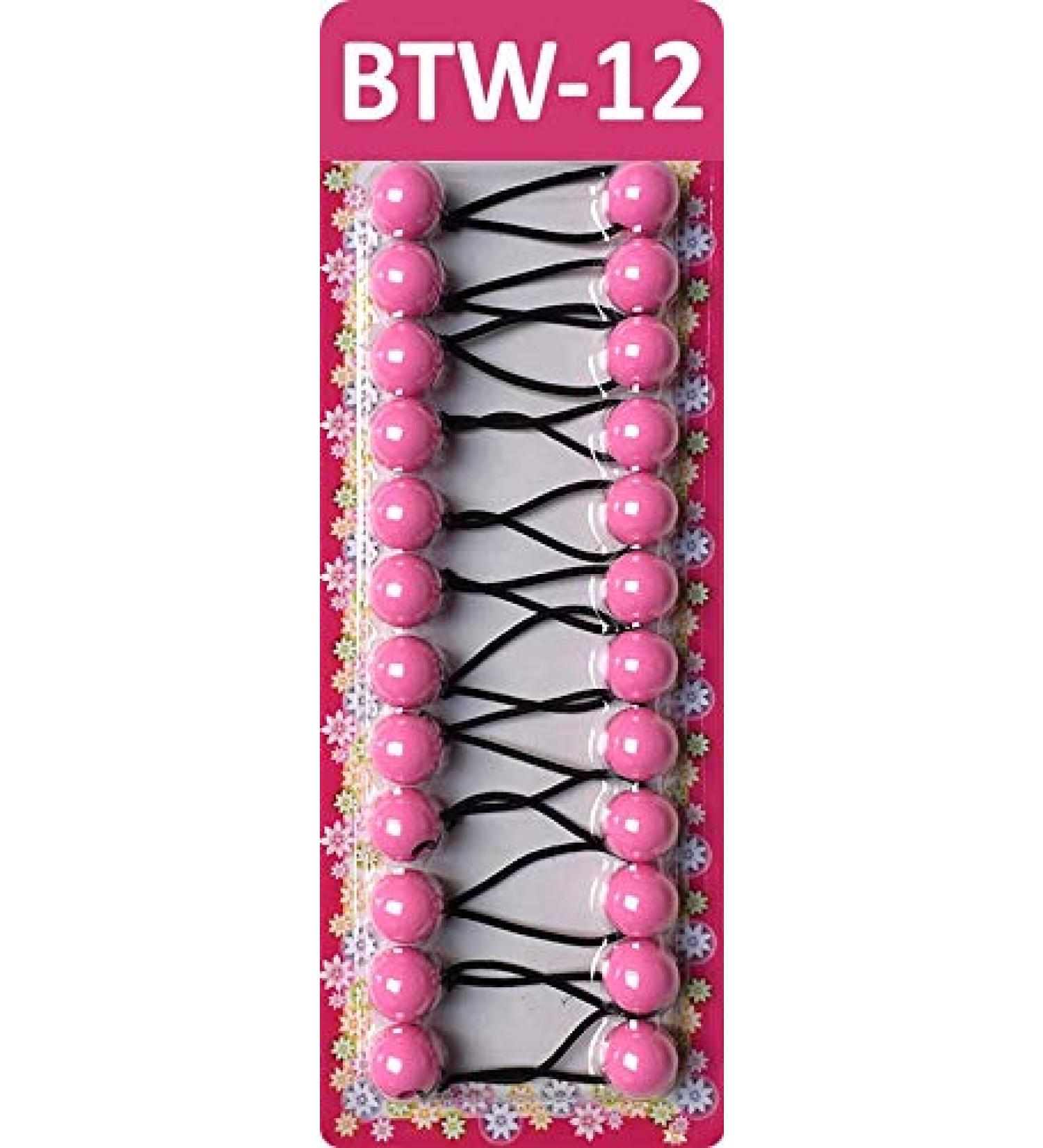 Tara Girls Twinbead Ponytail Elastics Selection - Medium Size (BTW-12) - Buy Online on GoSupps.com
