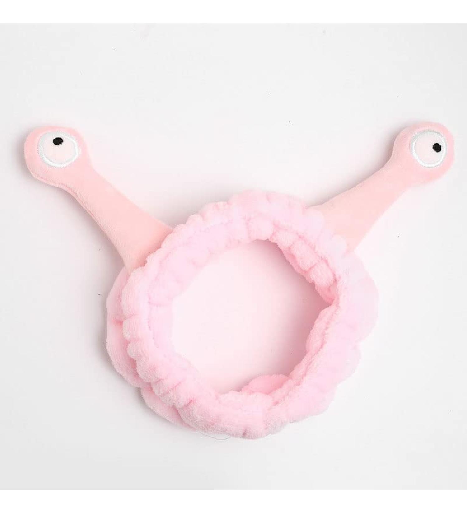 2023 New Snail Headband for Girls Women - Cute Cartoon Hairband for Washing Face and Makeup (A Pink) - Buy Online on GoSupps.com