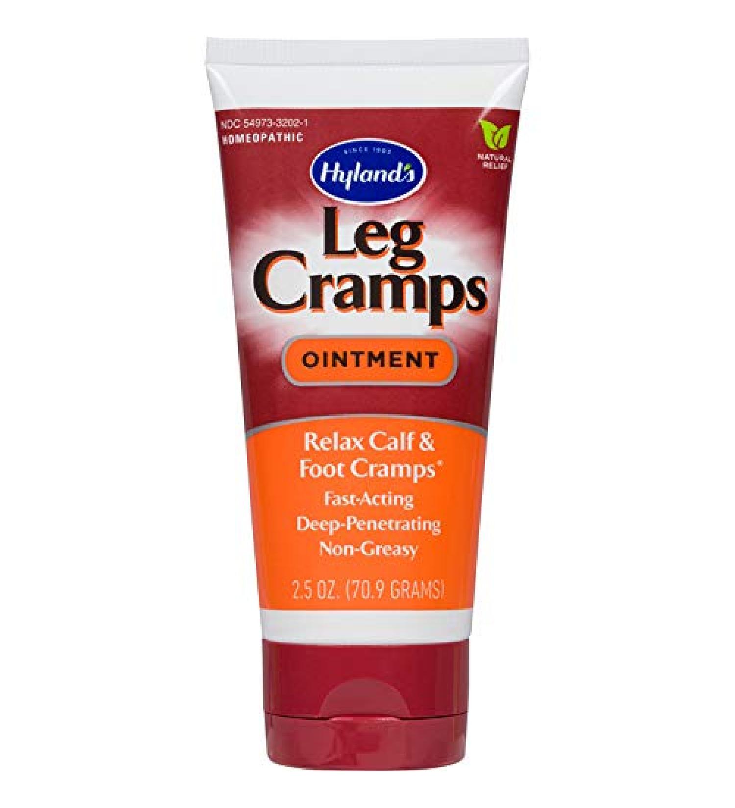 Hyland's Arnica Gel Pain Relief - Natural Calf, Leg & Foot Cramp Ointment 2.5 oz - Buy Online on GoSupps.com