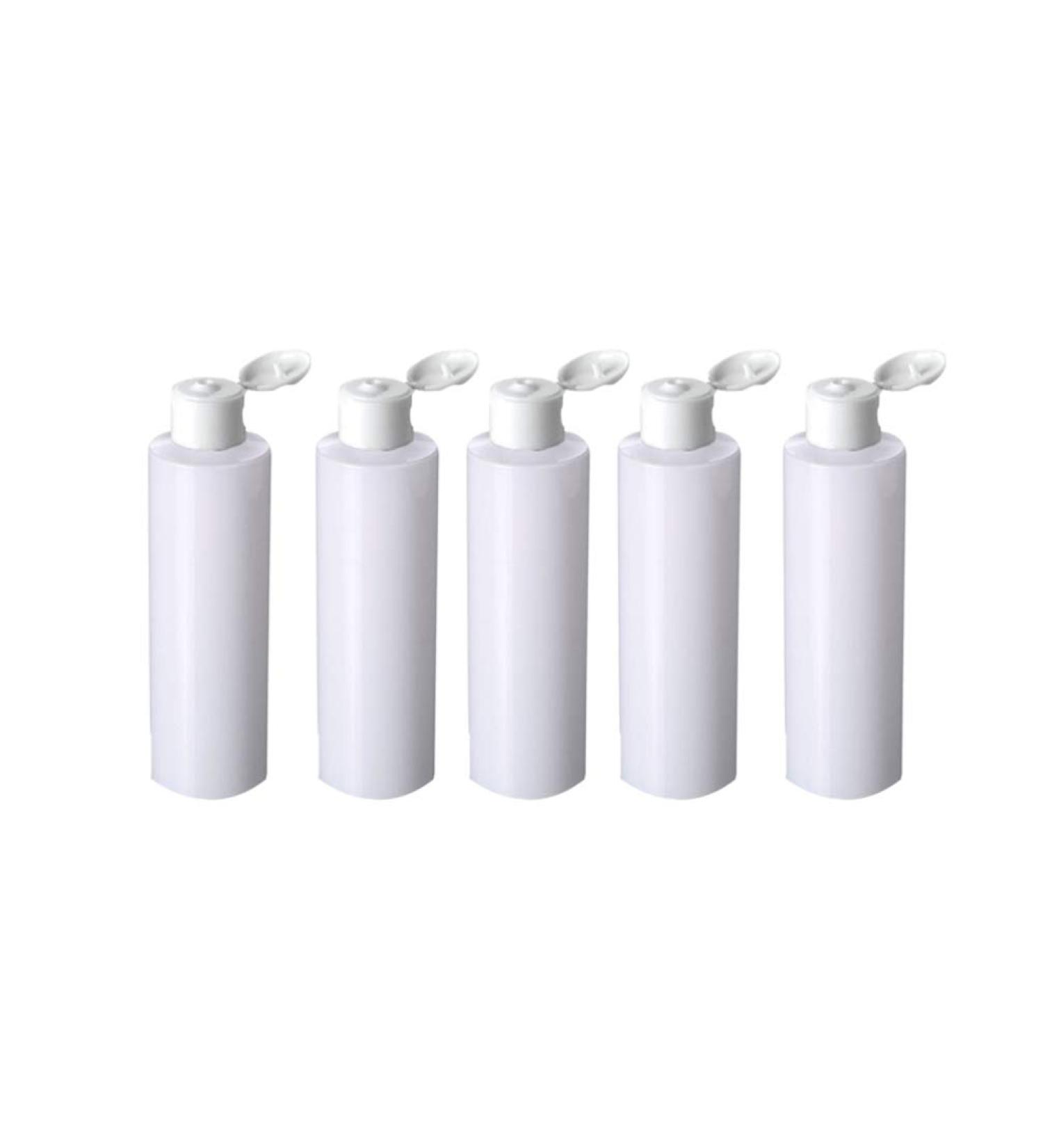 Beaupretty 200ml Refillable Empty Shampoo Bottles - Leak-Proof Travel Cosmetic Containers (5 Pcs) - Buy Online on GoSupps.com