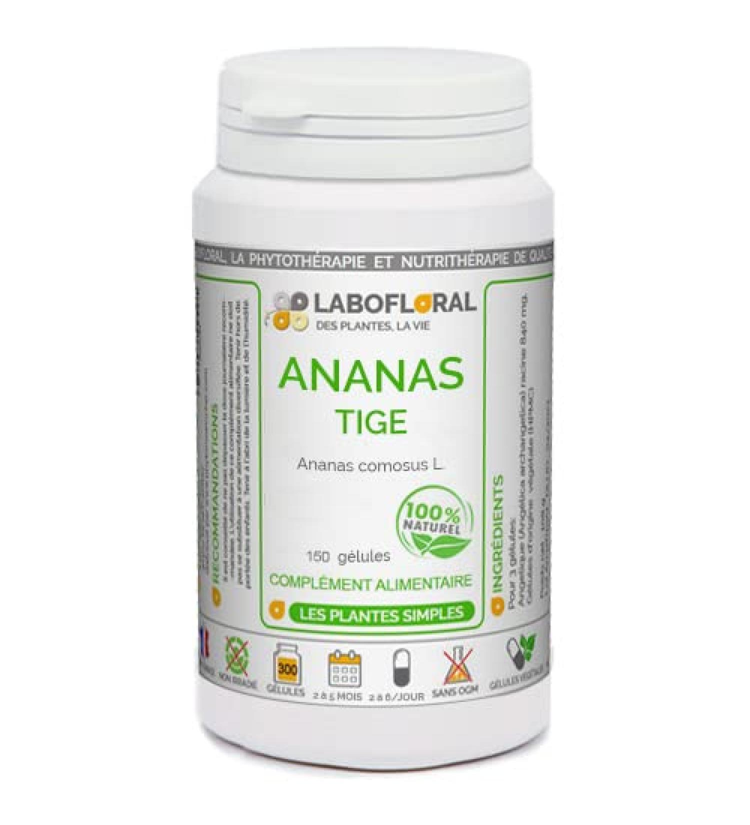 Ananas Tige Labofloral 150 g lules dos es 140 mg - Compl ment alimentaire - Minceur et digestion - Fabriqu en France - Buy Online on GoSupps.com