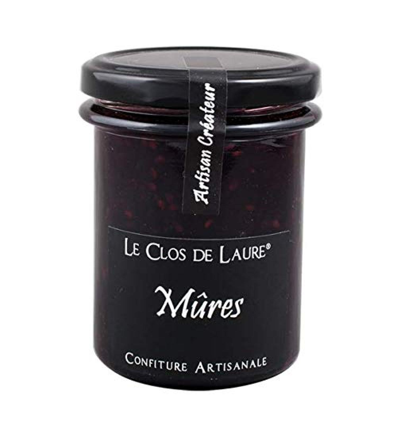 Le Clos de Laure blackberry jam marmalade from France 220g blackberry