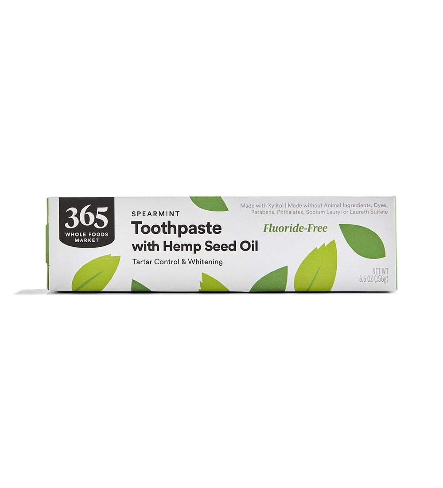 365 by Whole Foods Market Sensitive Toothpaste with Hemp Seed Oil 5.5 OZ