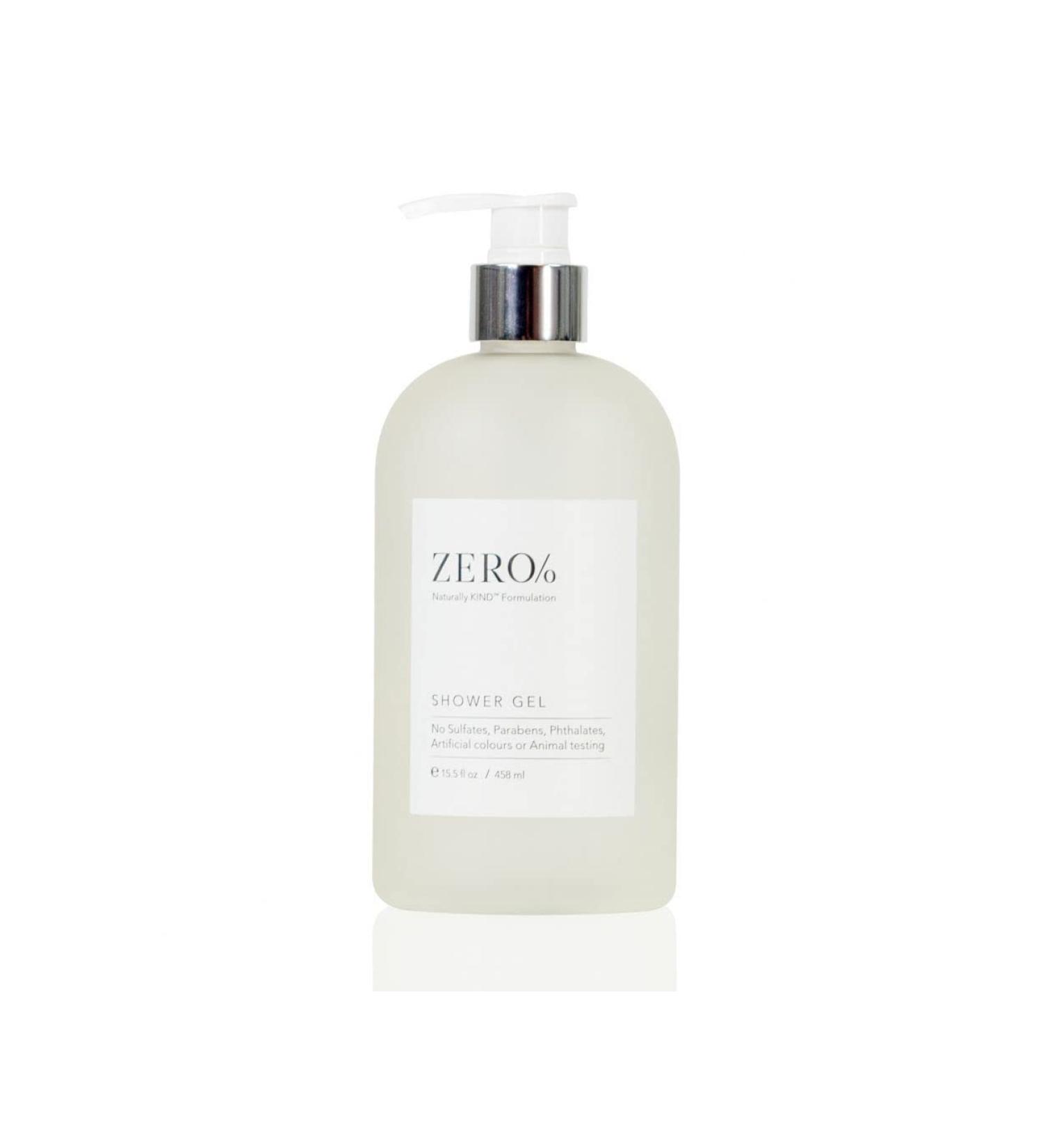 Gilchrist & Soames Zero% Unisex Shower Gel and Body Wash - 15.5oz | Light & Fresh Formula | Paraben, Sulfate, and Phthalate-Free - Buy Online on GoSupps.com