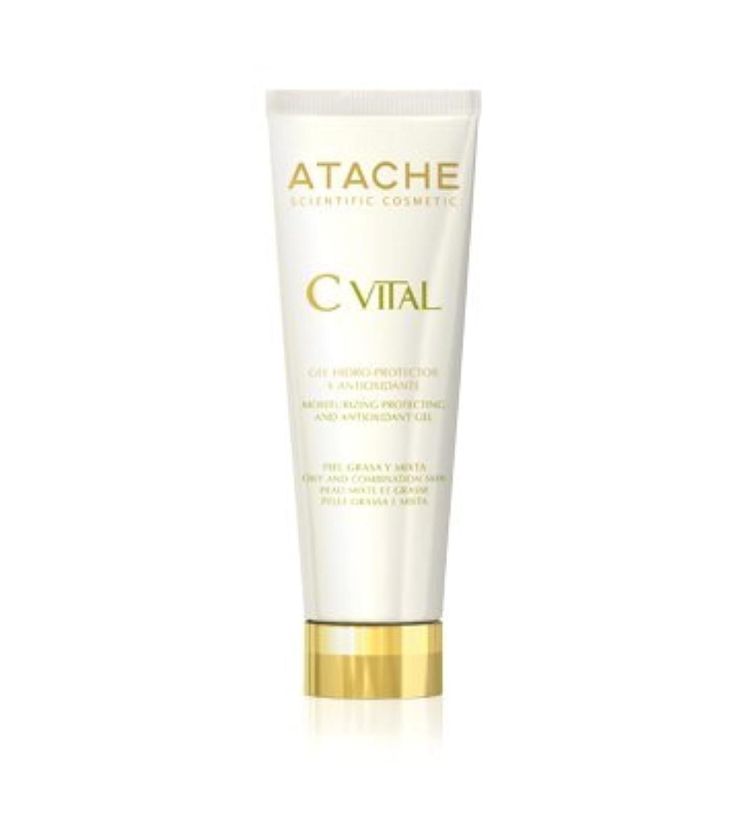 Atache C Vital Moisturizing Protecting and Antioxidant Gel for Oily and Combination Skin