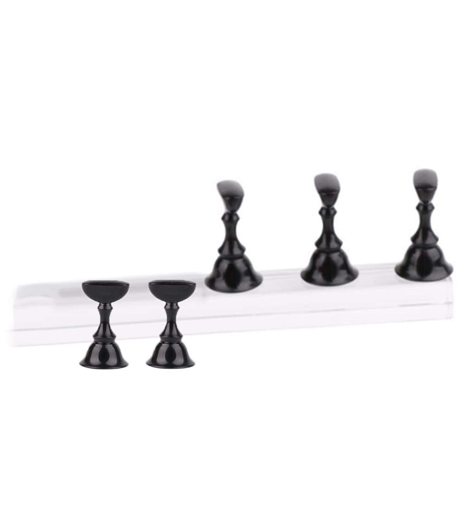 Steelwingsf Chessboard Magnet Nail Holder - Black Training Display Stand Tips for Optimal Performance | International Shipping Available - Buy Online on GoSupps.com