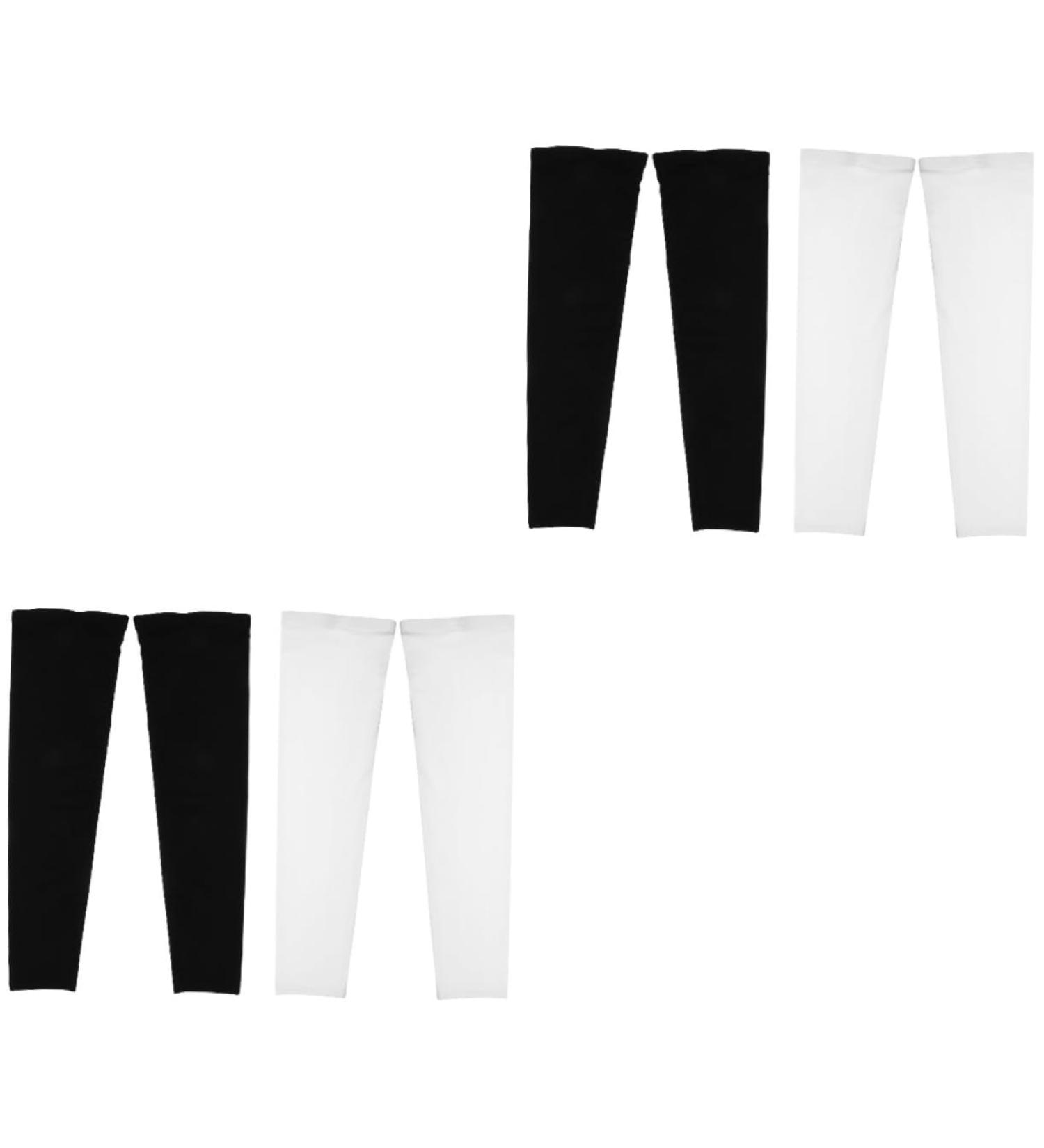 FOMIYES 4 Pairs Basketball Leg Protection Sleeves - Spandex Running & Ice Silk for Ultimate Comfort & Support - International Shipping Available - Buy Online on GoSupps.com